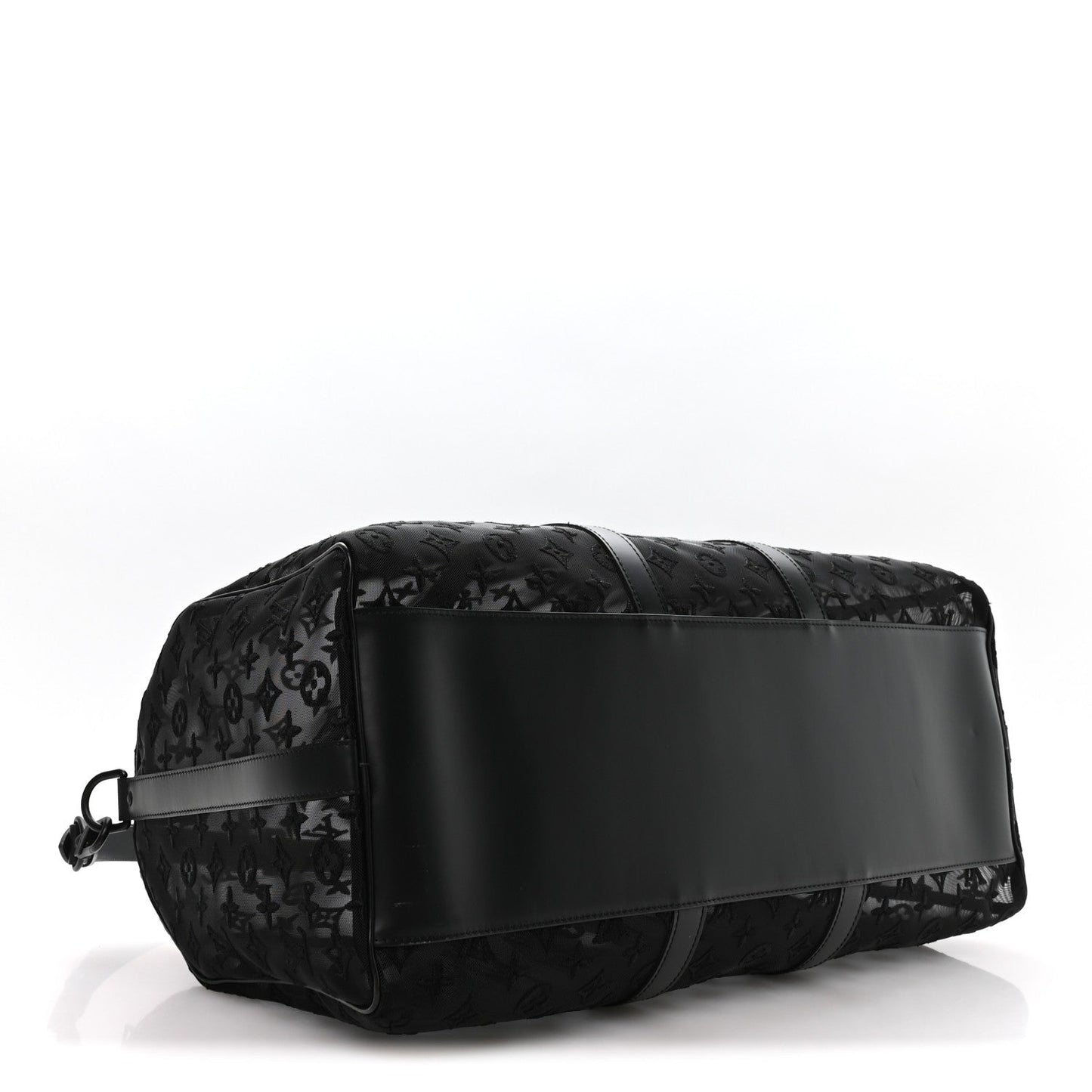 Monogram See Through Keepall Bandouliere 50 Black
