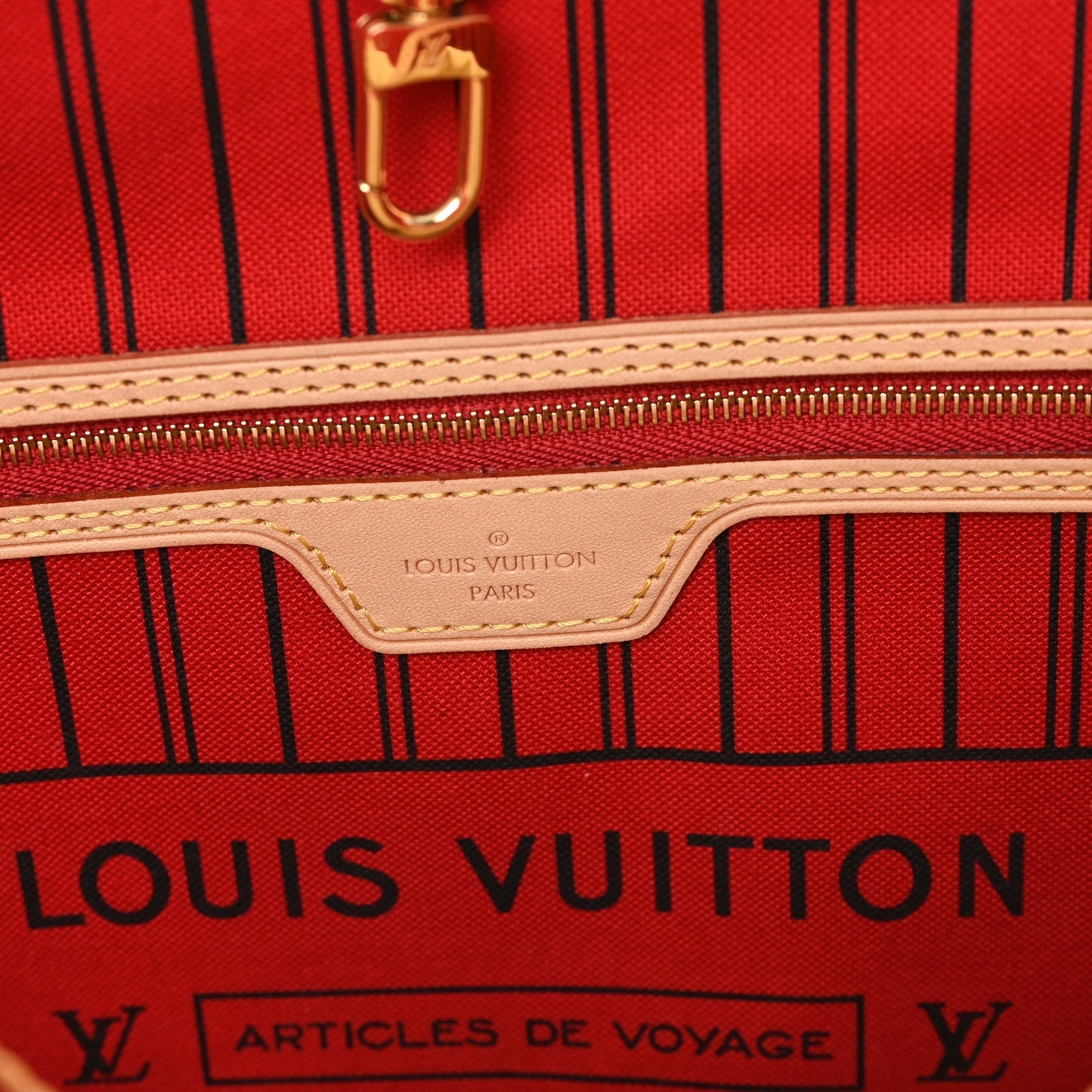 Monogram Neo Neverfull MM Cherry