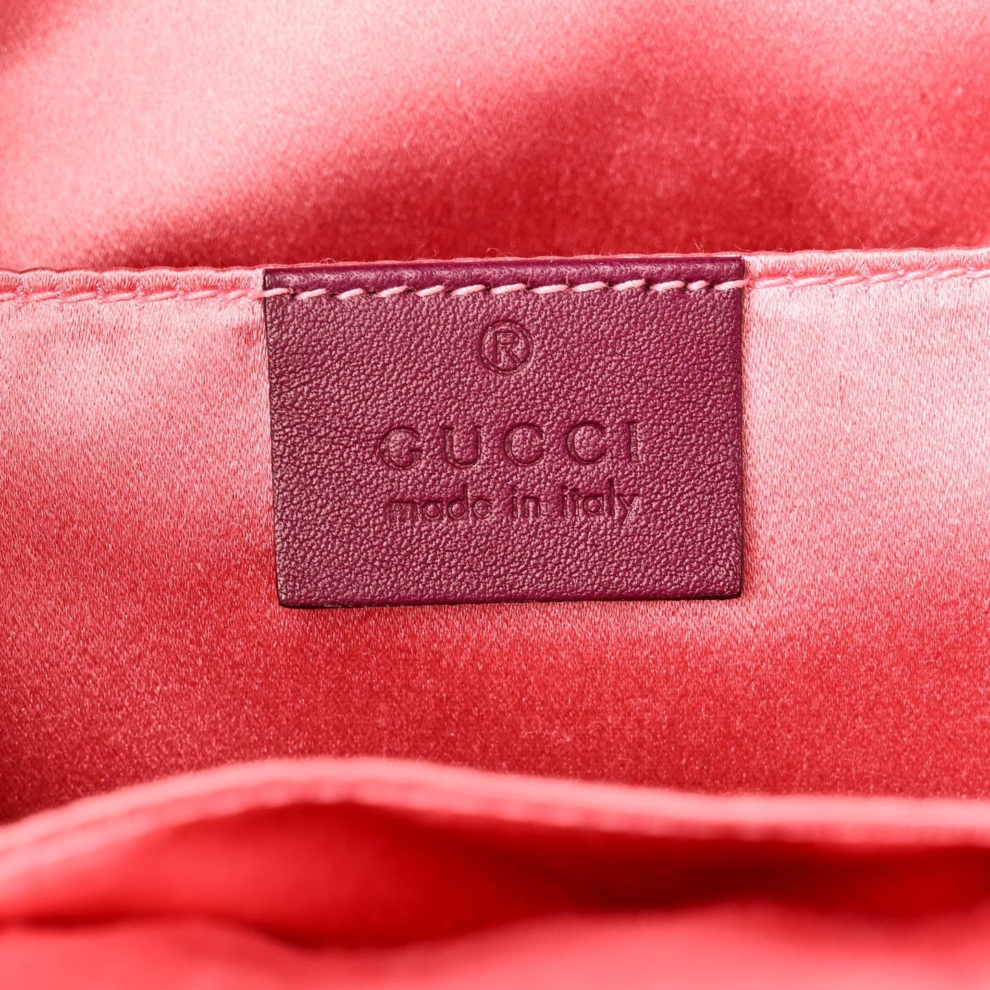 Velvet Matelasse GG Marmont Dome Backpack Fuchsia Violet Cyclamen