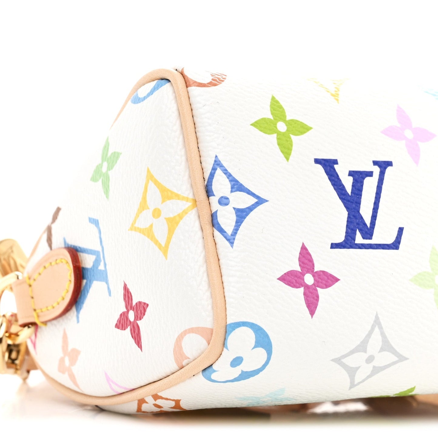 LV X TM Monogram Multicolor Nano Speedy White