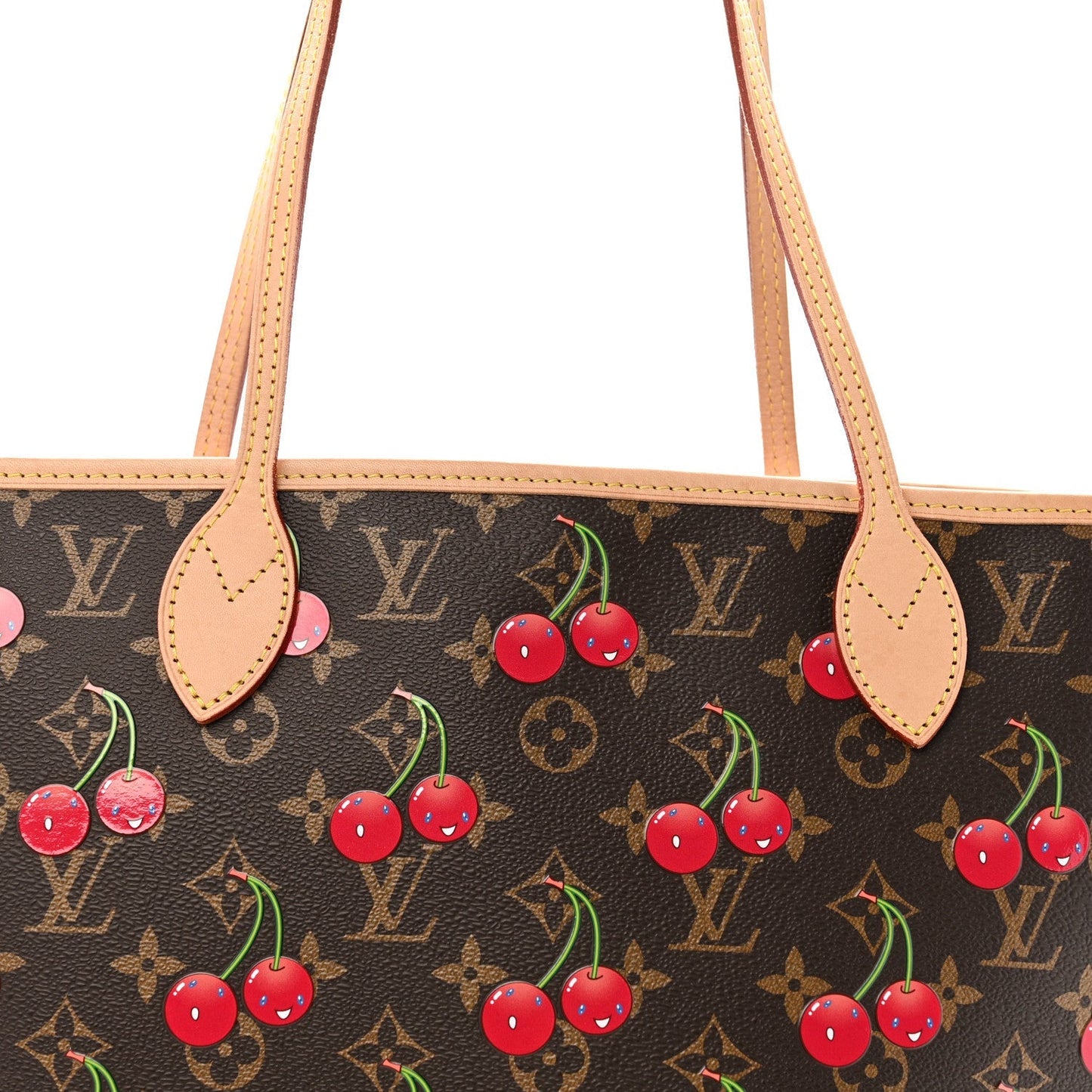 LV X TM Monogram Cerises Neverfull MM