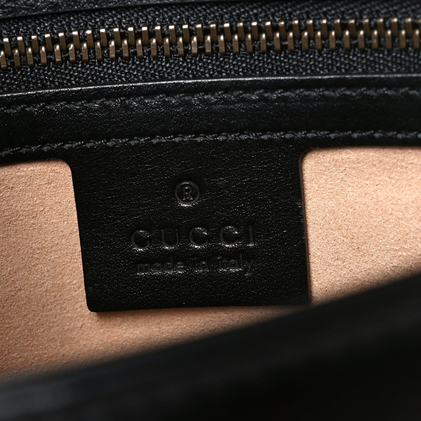 Calfskin Matelasse Small GG Marmont Top Handle Shoulder Bag Black