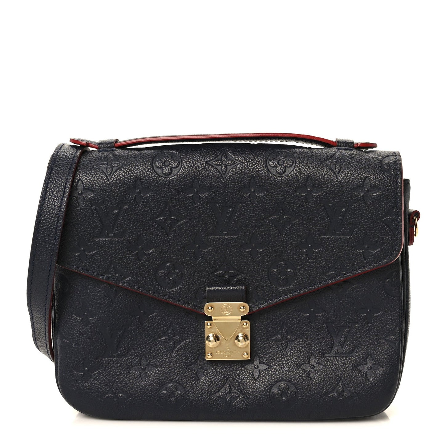 Empreinte Pochette Metis Marine Rouge