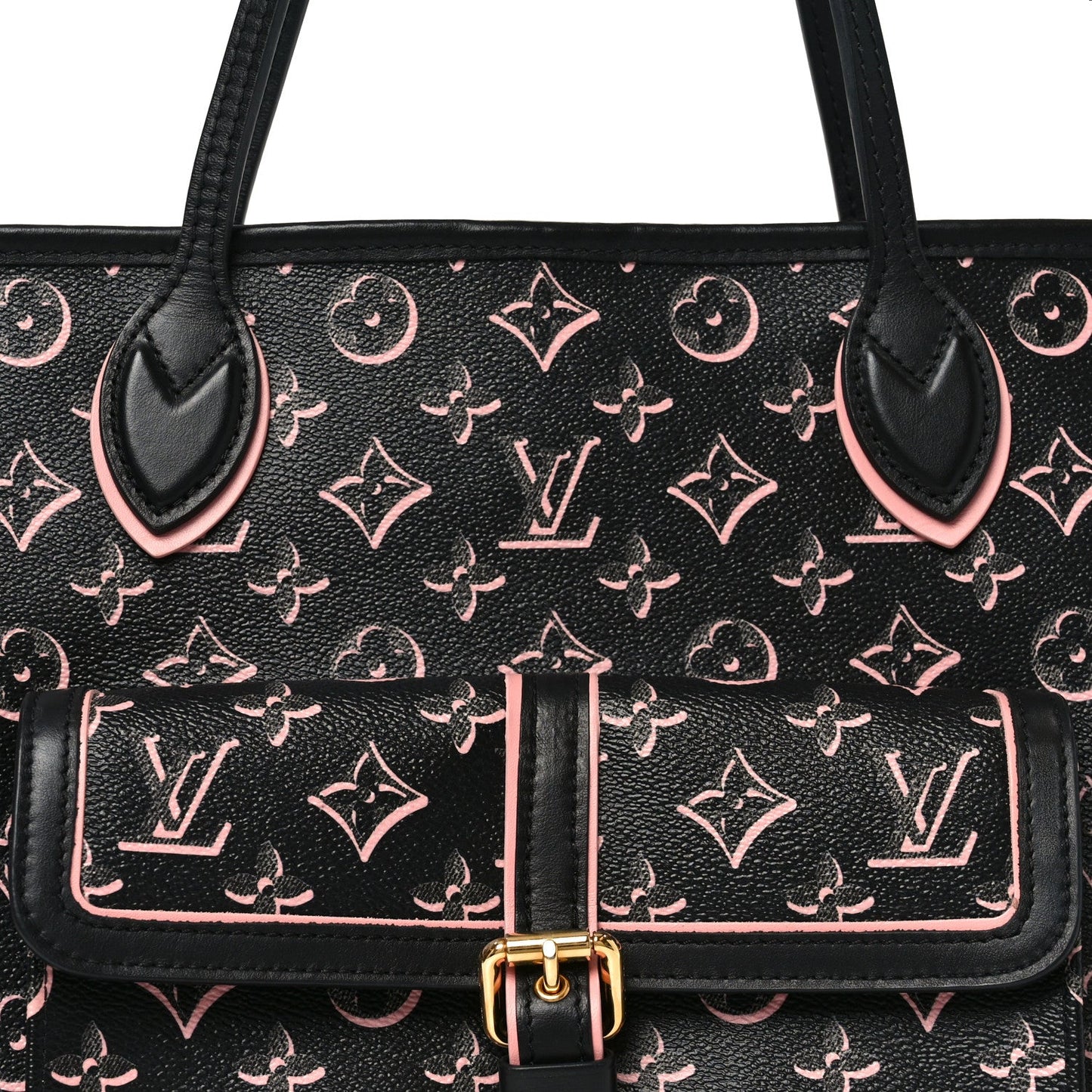 Monogram Fall For You Neverfull MM Black