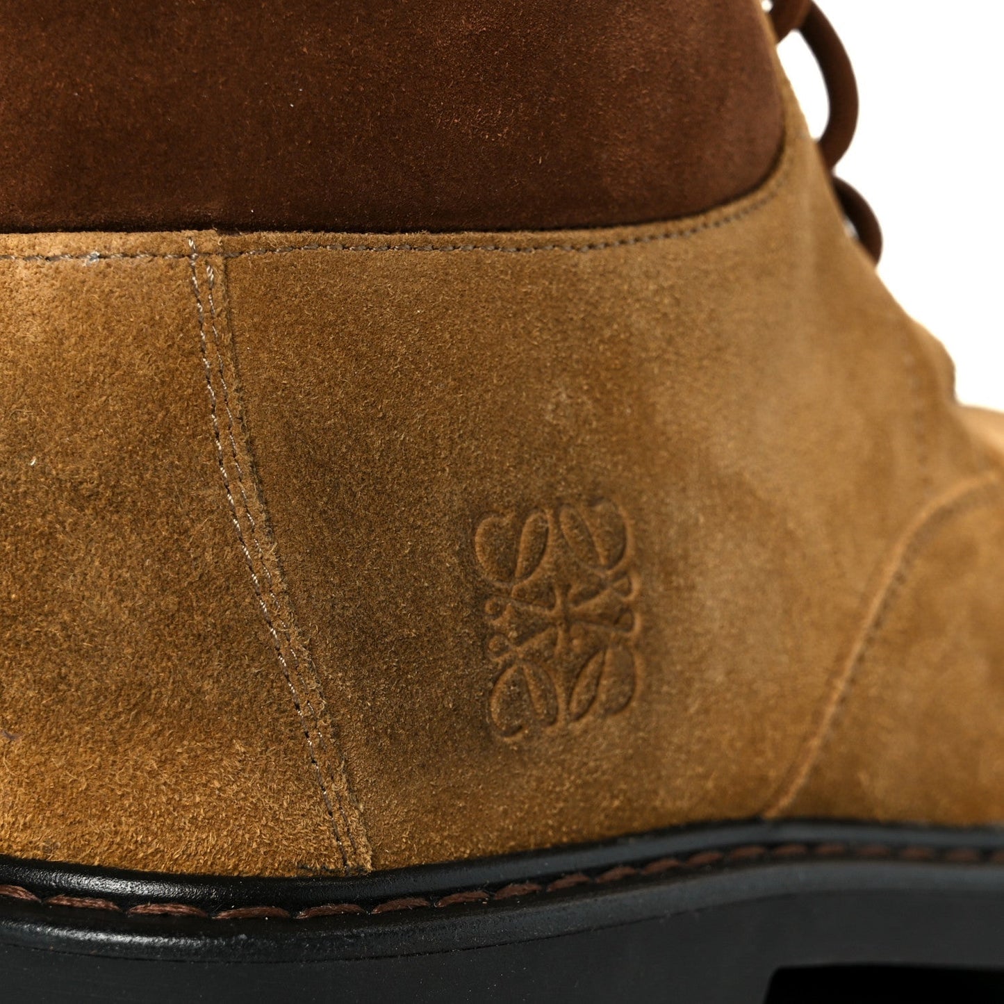 Suede Mens Sierra Combat Boots 41 Tobacco Brown
