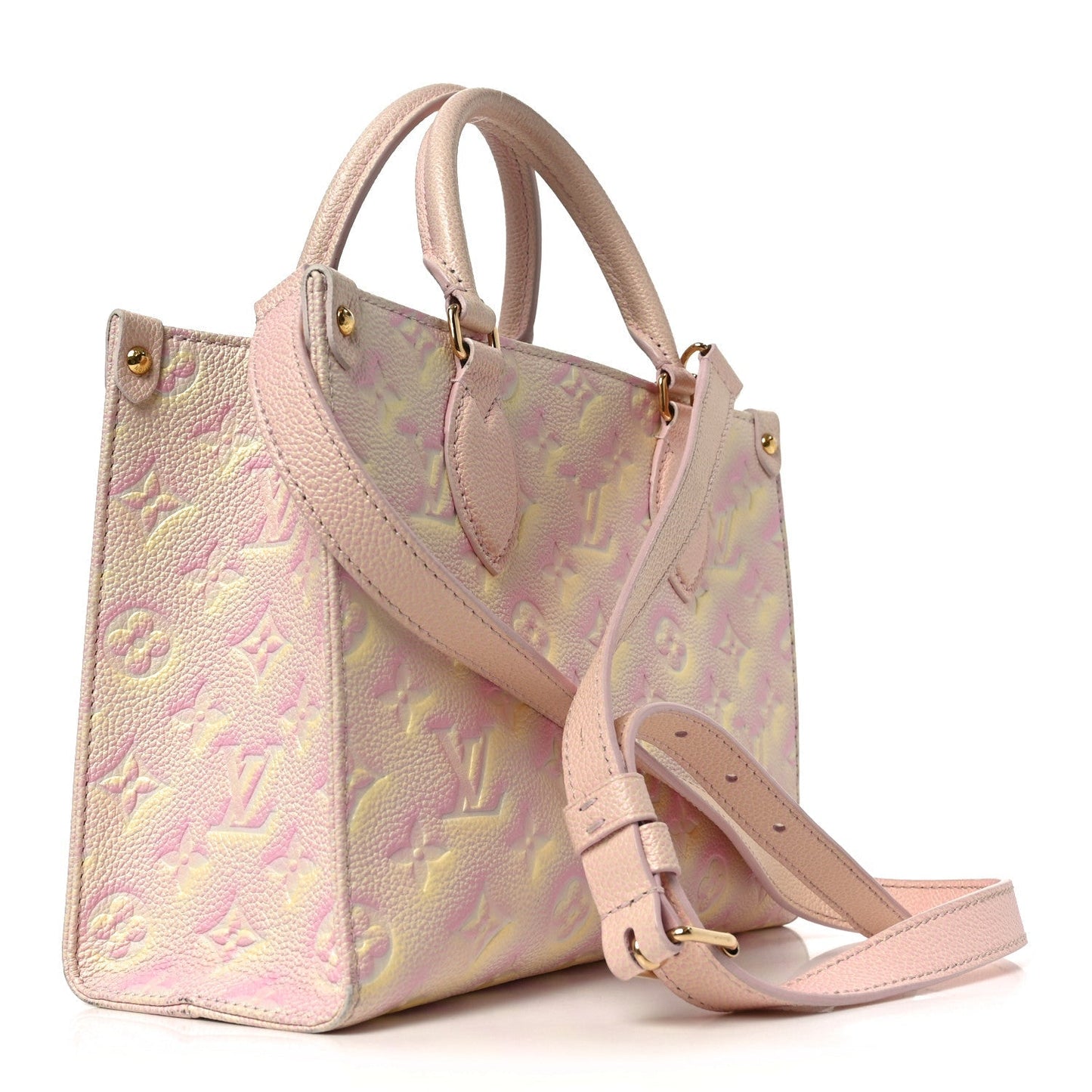 Empreinte Monogram Summer Stardust Onthego PM Pink