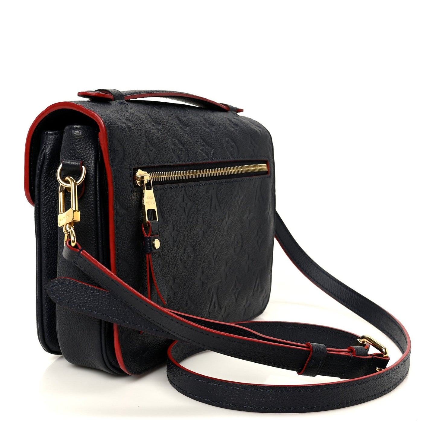 Empreinte Pochette Metis Marine Rouge