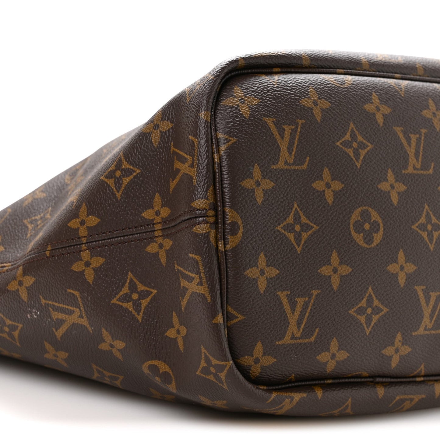 Monogram Calfskin Neo Neverfull Inside Out MM Tan
