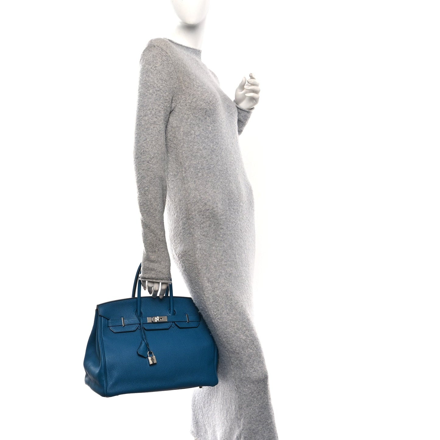 Togo Birkin 35 Bleu Izmir