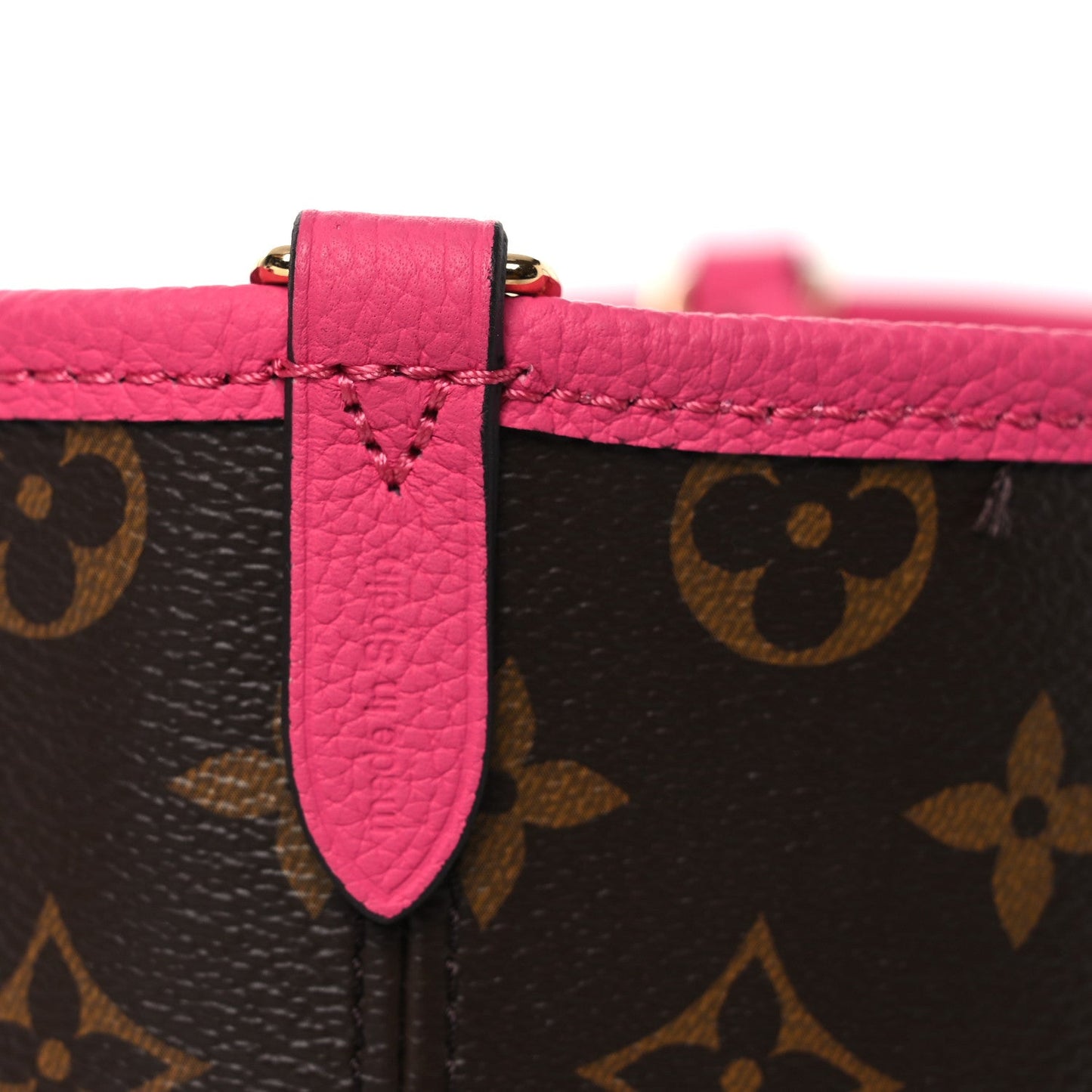 Monogram Neverfull Inside Out Bandouliere BB Rose Pondichery