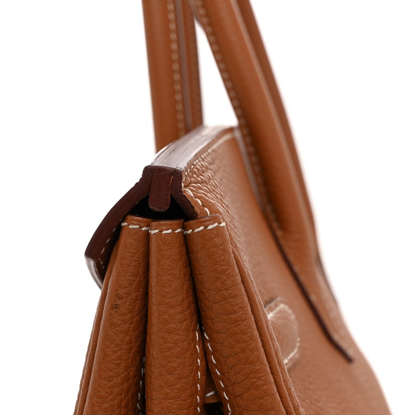 Taurillon Clemence Birkin 35 Gold