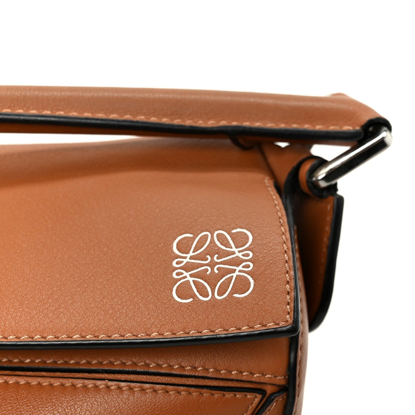 Calfskin Small Puzzle Bag Tan