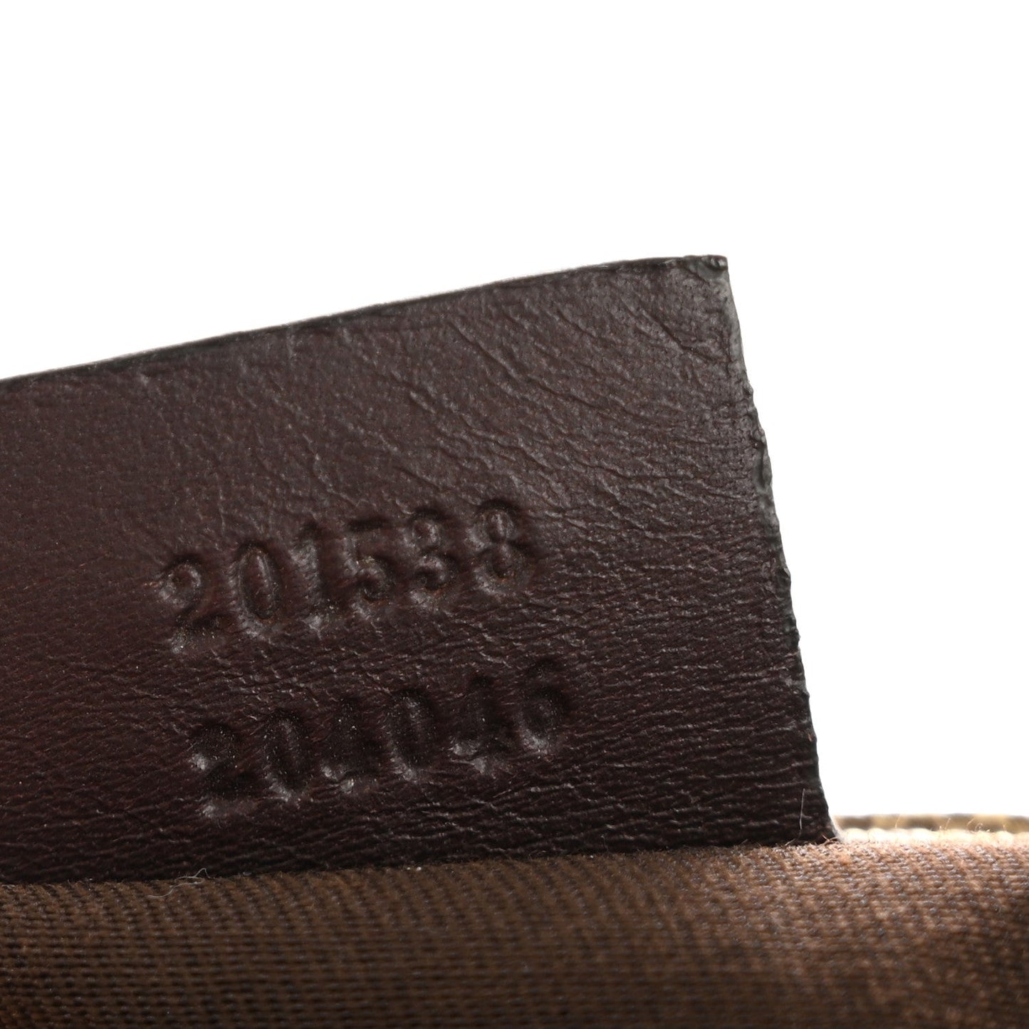 GG Supreme Monogram Small Flat Messenger Bag Dark Brown