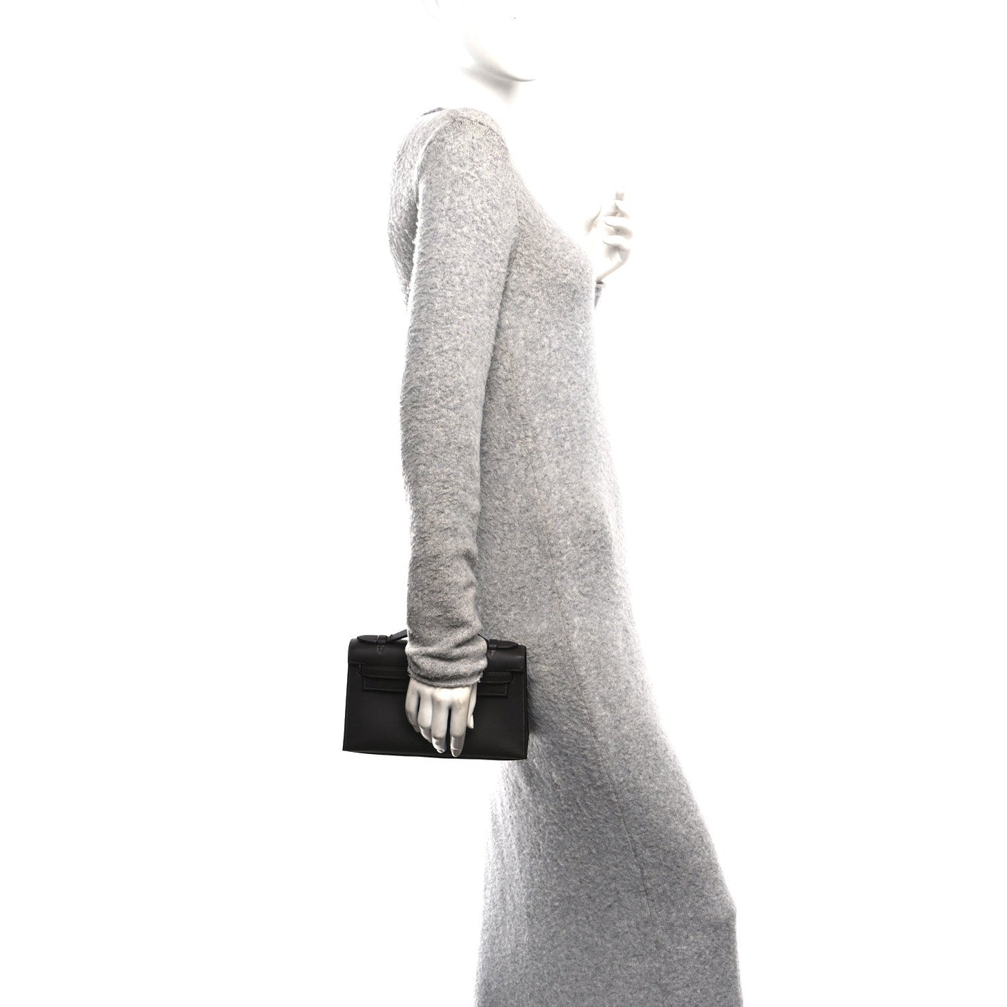 Swift Kelly Pochette Clutch Bai Brun