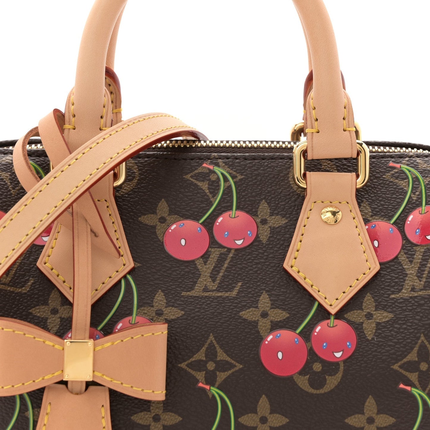 LV X TM Monogram Cerises Speedy Bandouliere 20