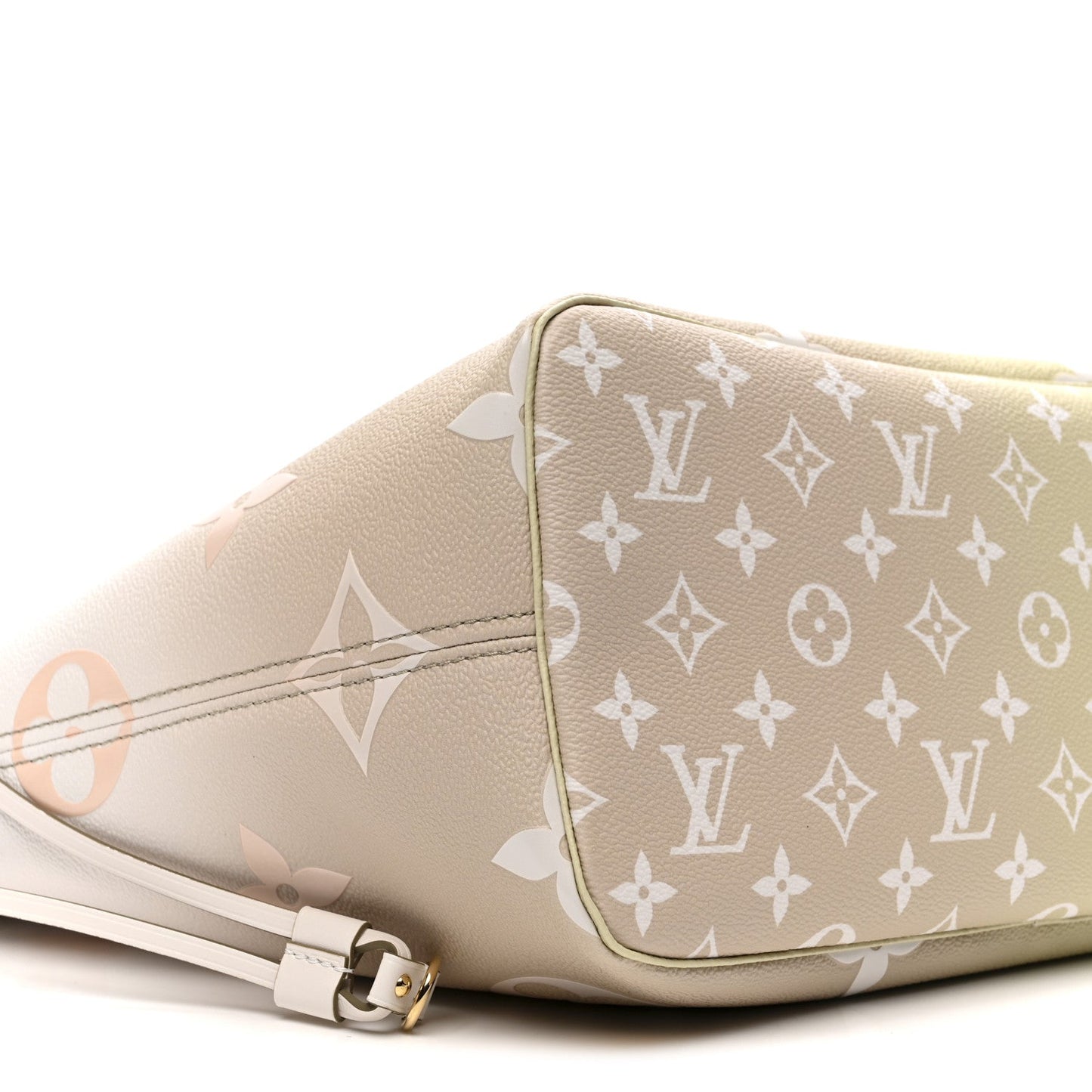 Monogram Giant Spring In The City Neverfull MM Sunset Kaki