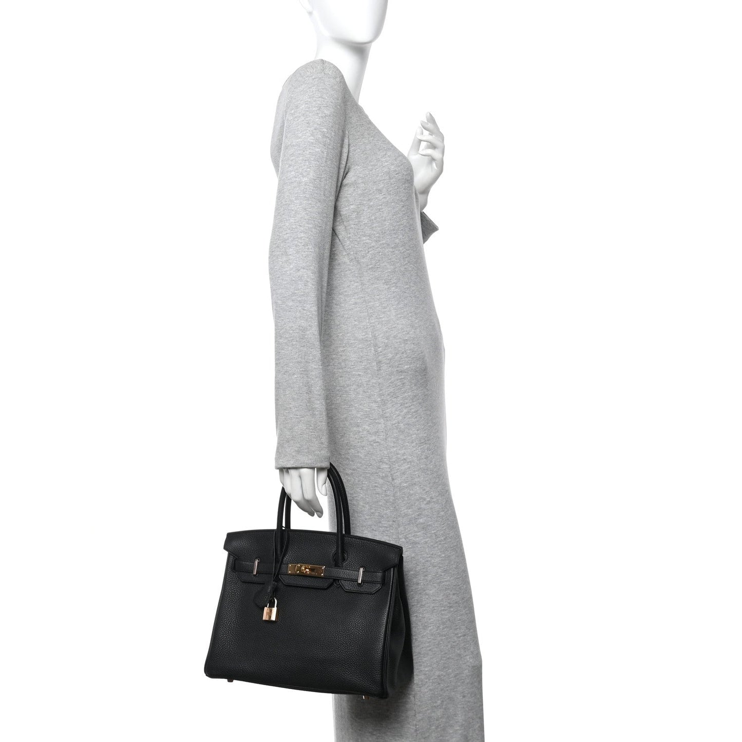 Togo Birkin 30 Black