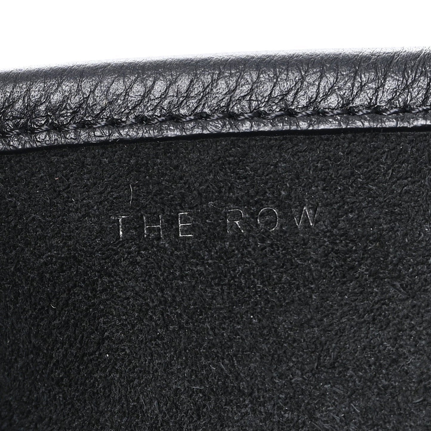 Grained Calfskin Medium N/S Park Tote Black