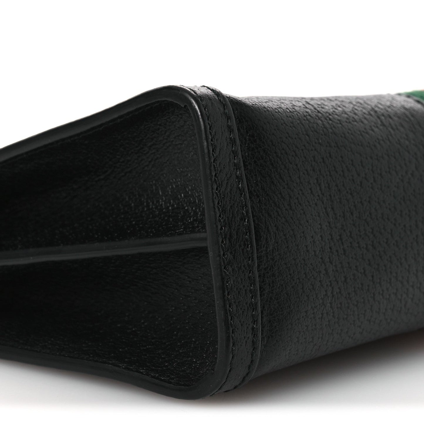 Calfskin GG Web Small Ophidia Chain Shoulder Bag Black