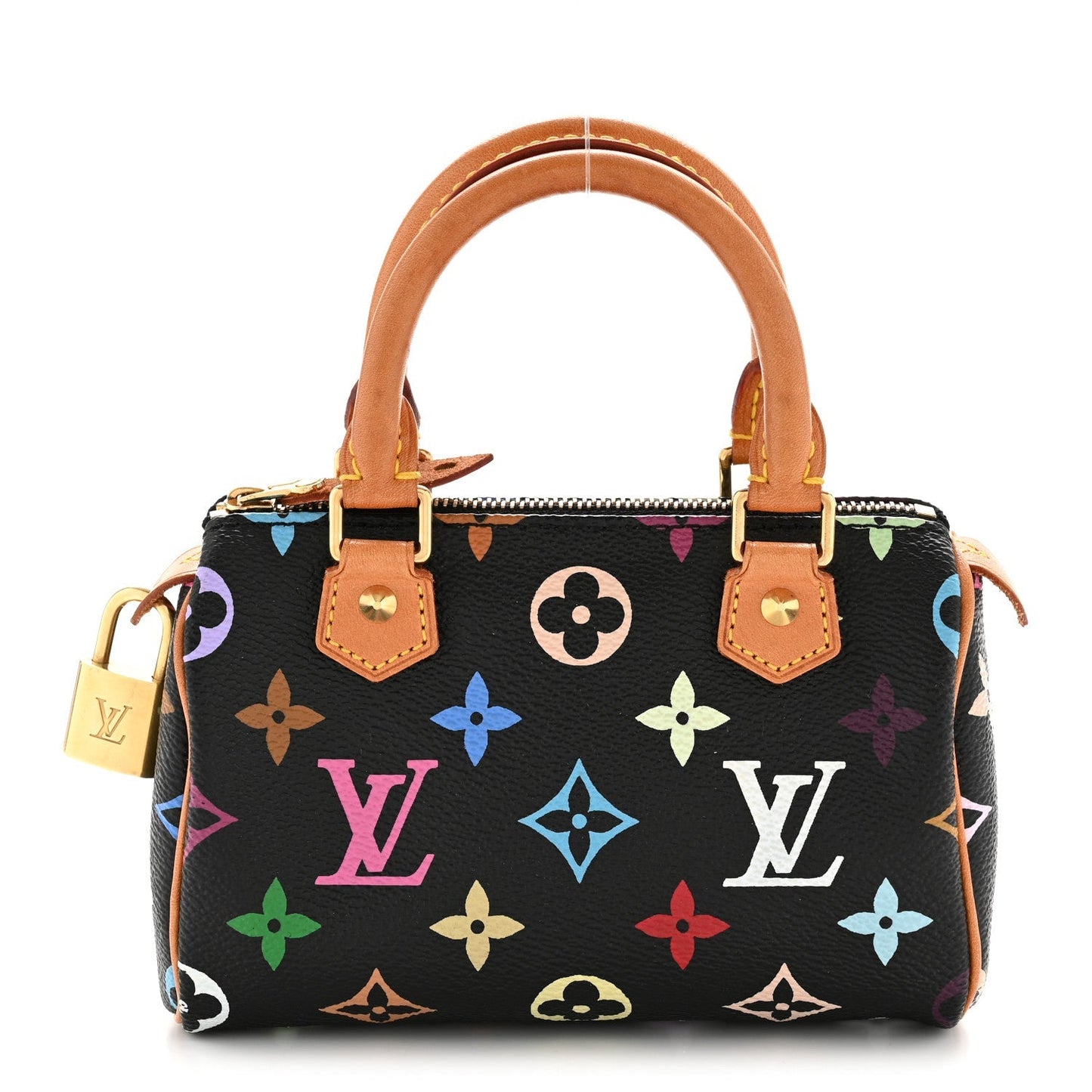 Monogram Multicolor Mini Sac HL Speedy Black