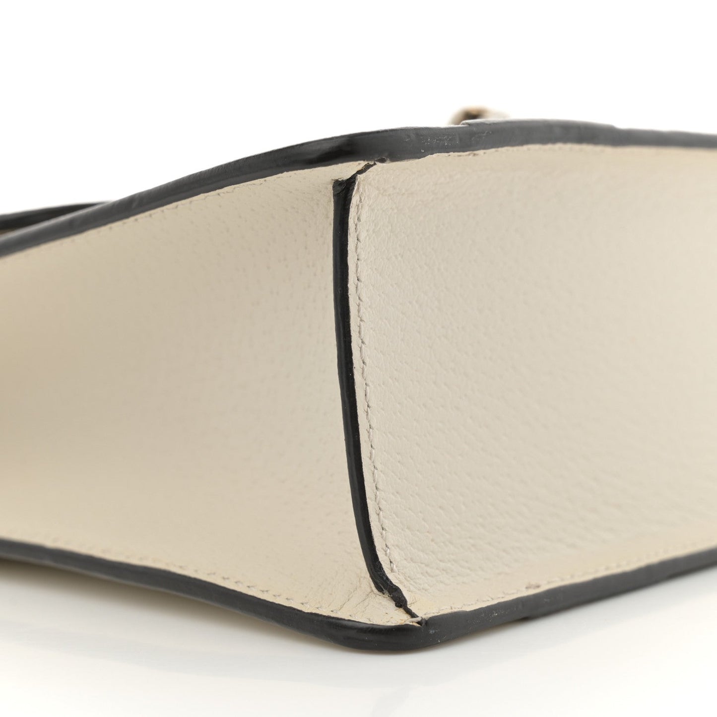 Nappa Elaphe GG Supreme Monogram Medium Osiride Shoulder Bag Mystic White Roccia Beige Ebony