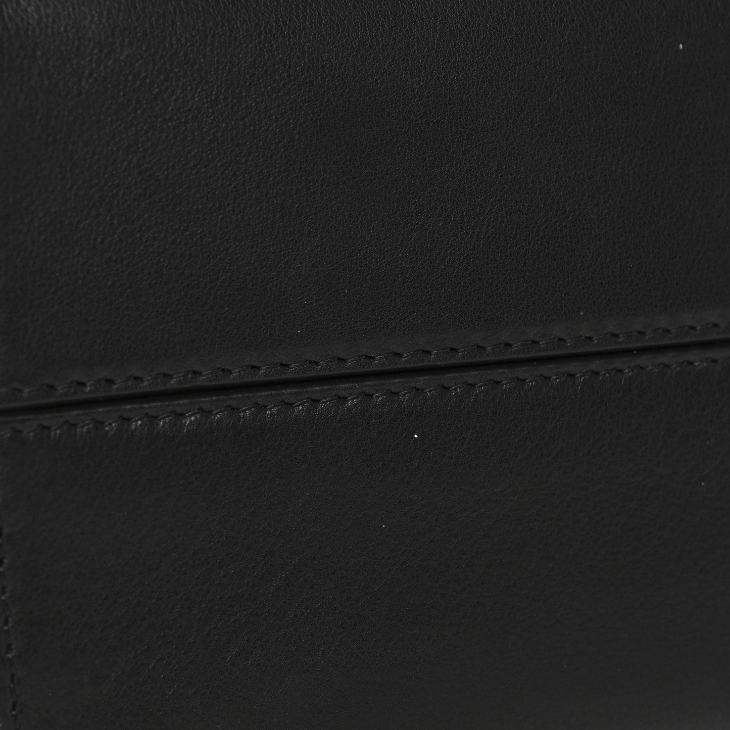 Polished Saddle Calfskin Small Alexia Bag Black