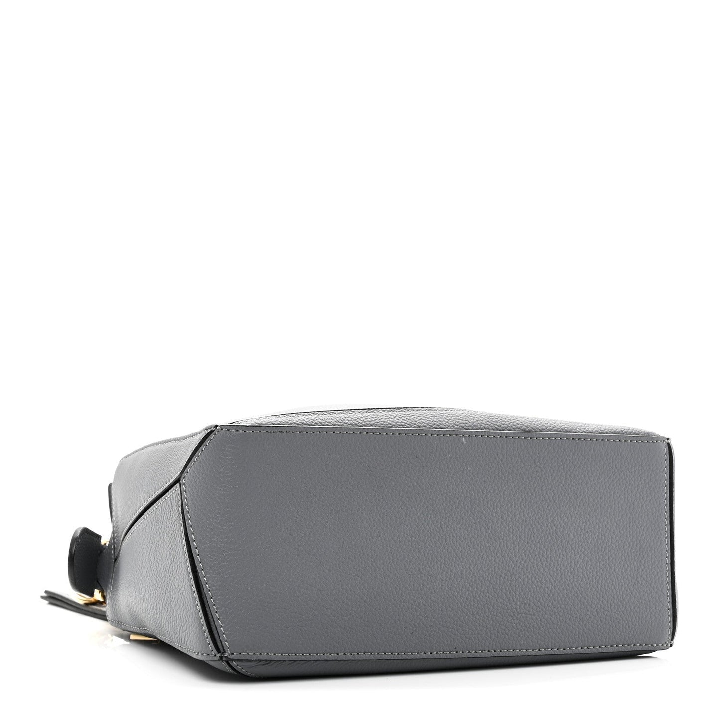 Soft Grained Calfskin Small Puzzle Bag Asphalt Grey