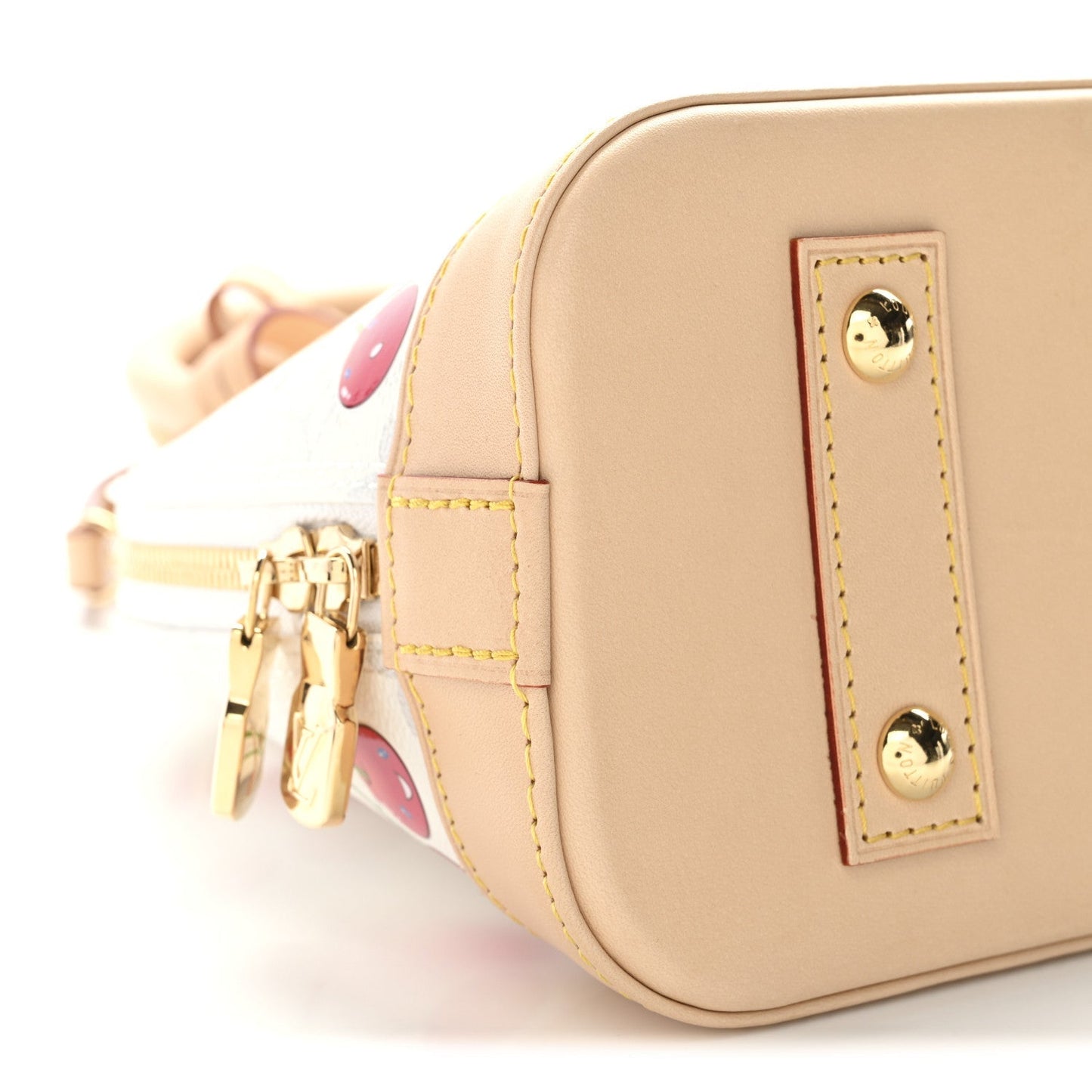 LV X TM Monogram Cerises Alma BB White