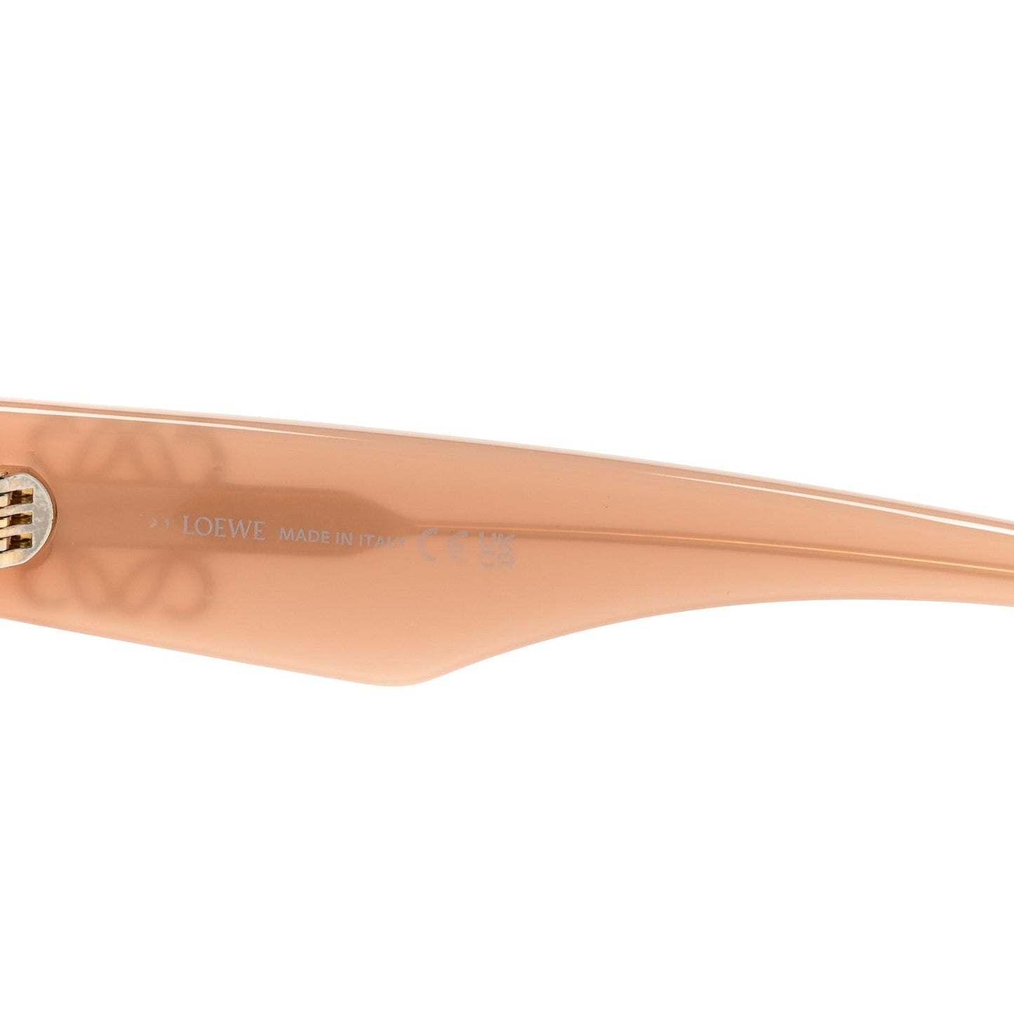 Acetate Anagram Cat Eye Sunglasses LW40145I  Light Pink