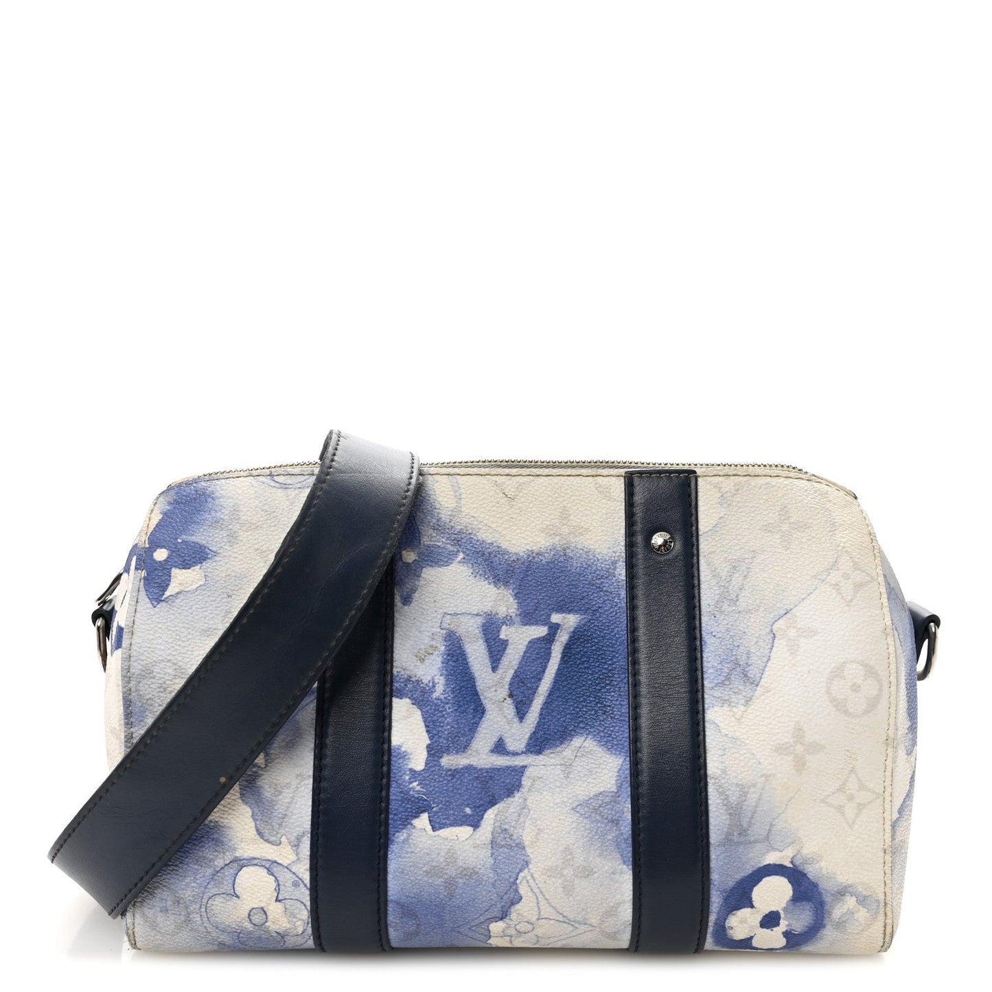 Monogram Watercolor Keepall XS Blue