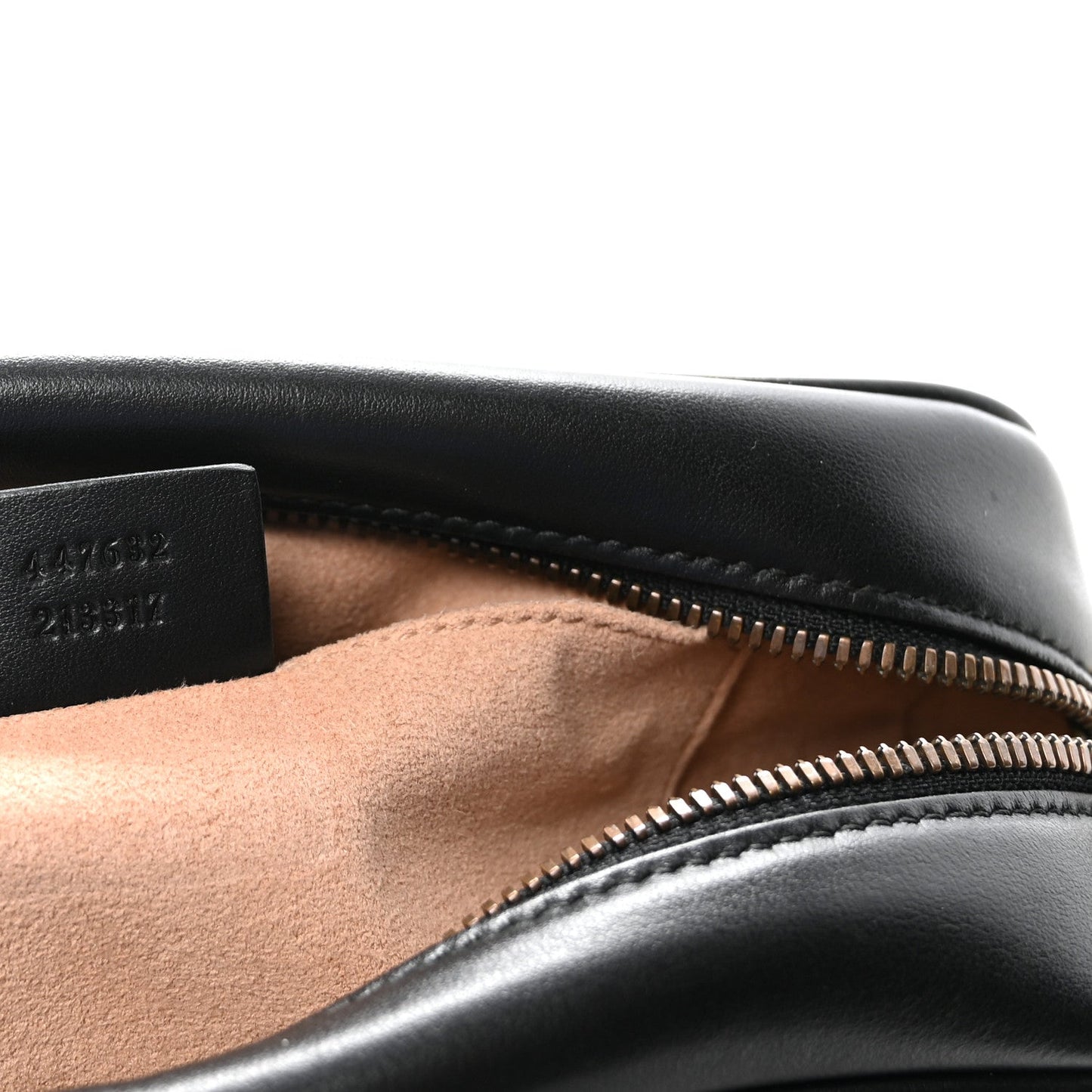 Calfskin Matelasse Small GG Marmont Chain Shoulder Bag Black