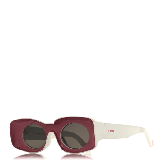Acetate Sunglasses LW40033I White Pink