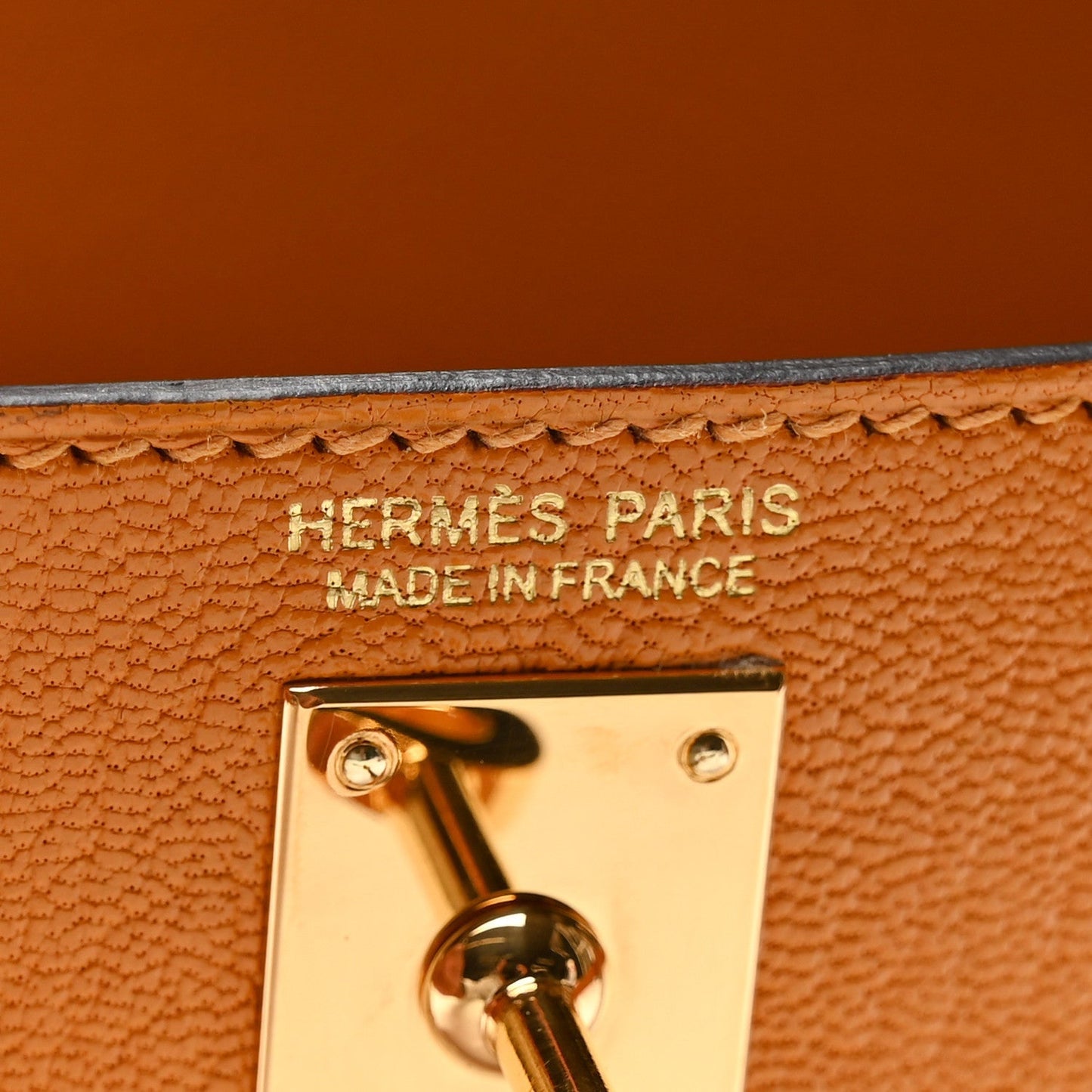 Chevre Chamkila Mini Kelly Sellier 20 Jaune D'or