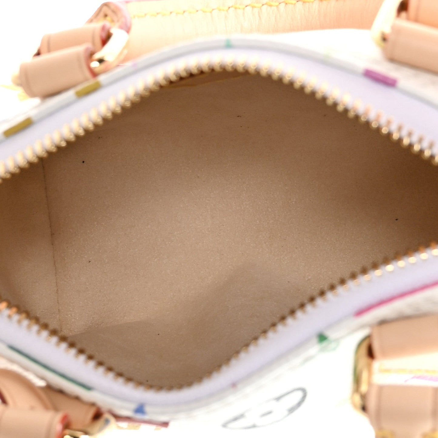 LV X TM Monogram Multicolor Nano Speedy White