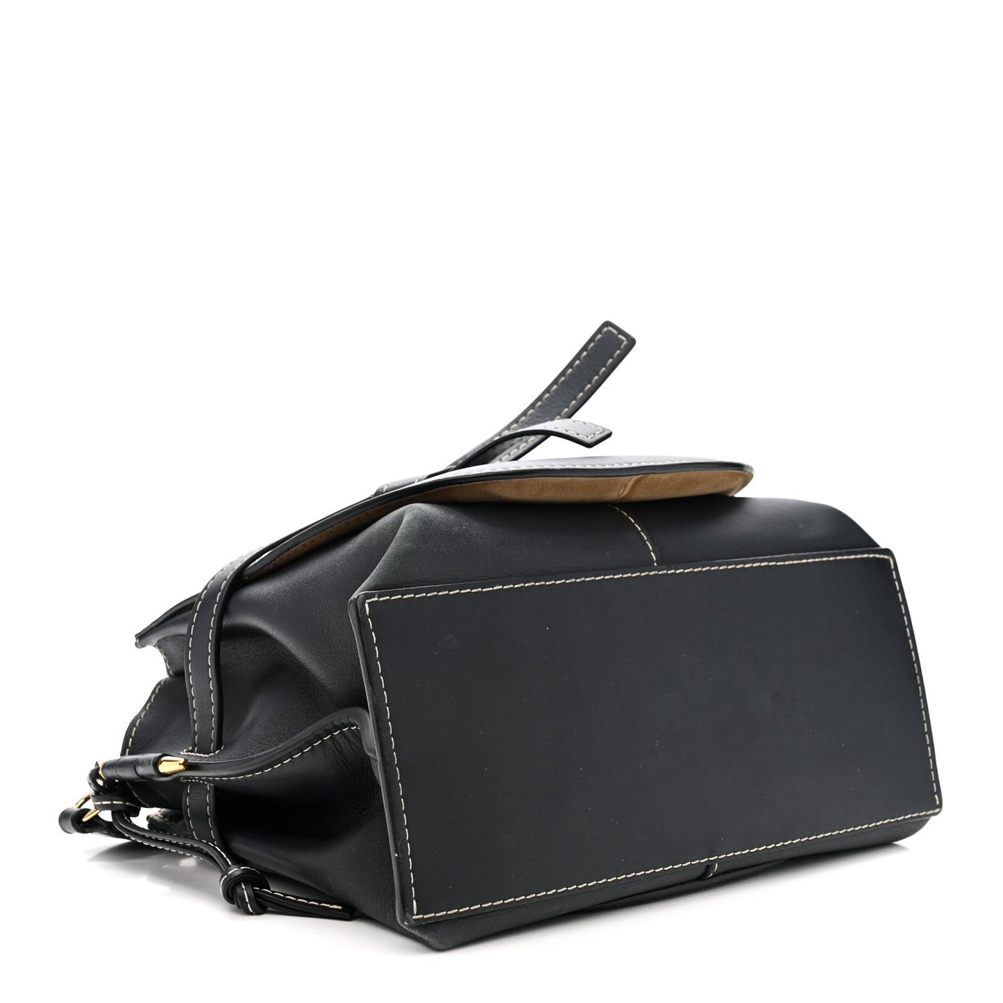 Calfskin Gate Tote Midnight Blue