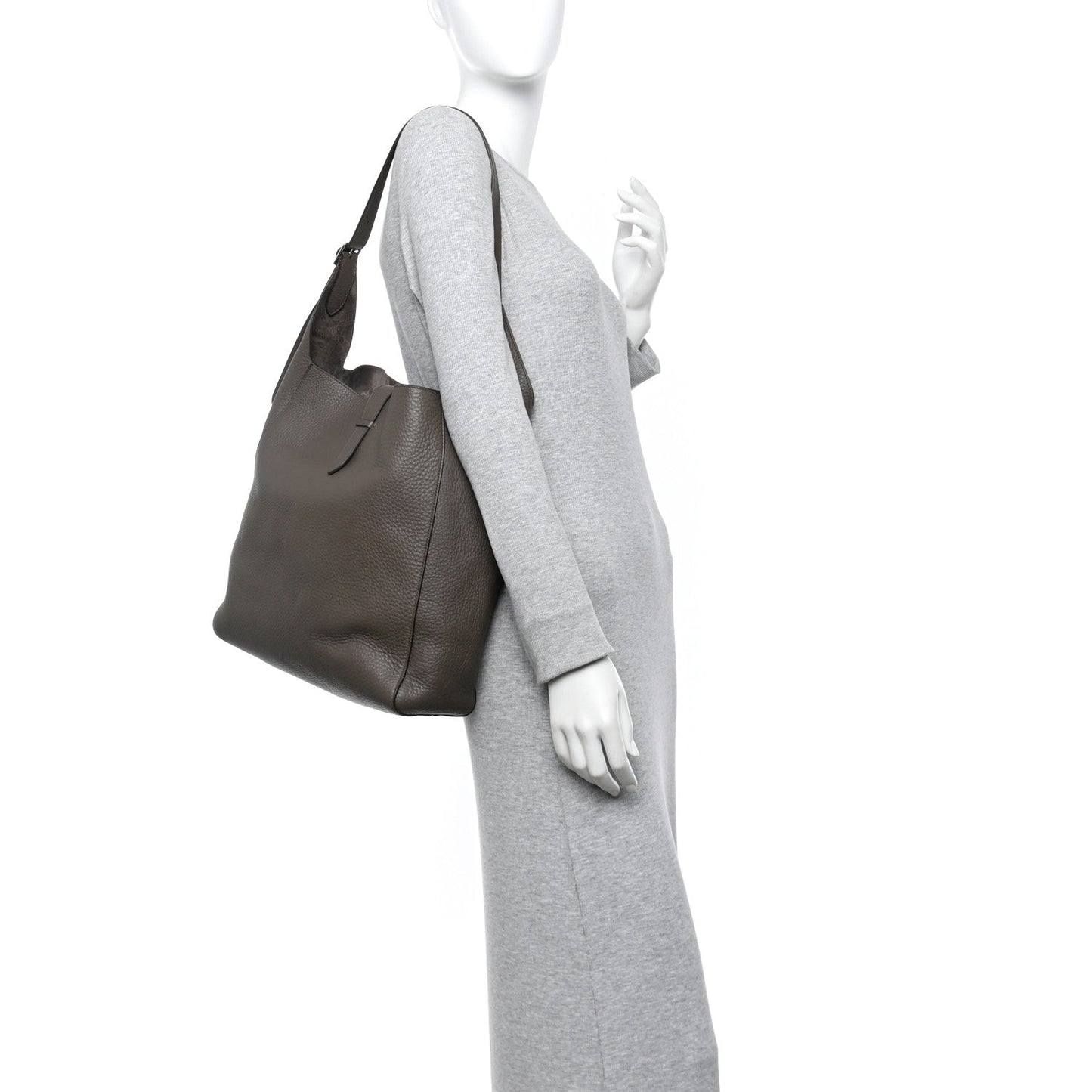 Grained Calfskin Blake Hobo Elephant