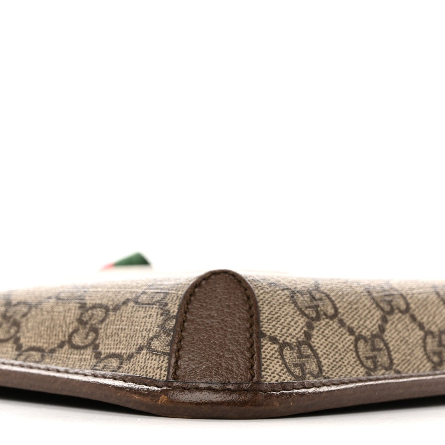 GG Supreme Monogram Web Medium Neo Vintage Flap Messenger Bag Beige New Acero