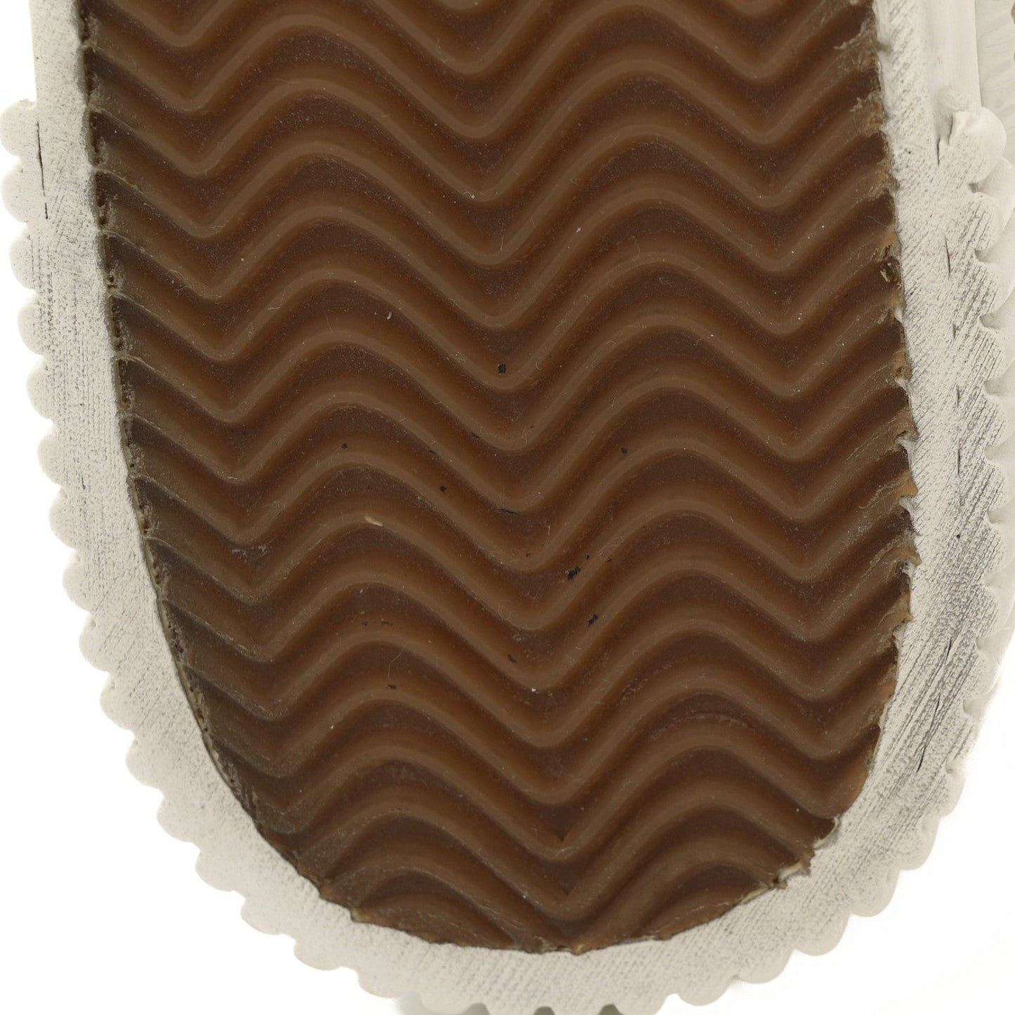 Jacquard Anagram Calfskin Mens High Top Sneakers 42 Natural White