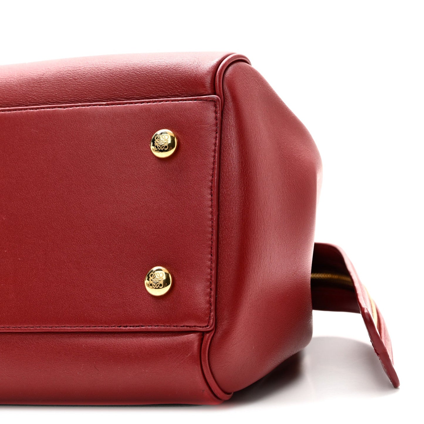 Supple Calfskin Medium Madrid Bag Dark Burgundy