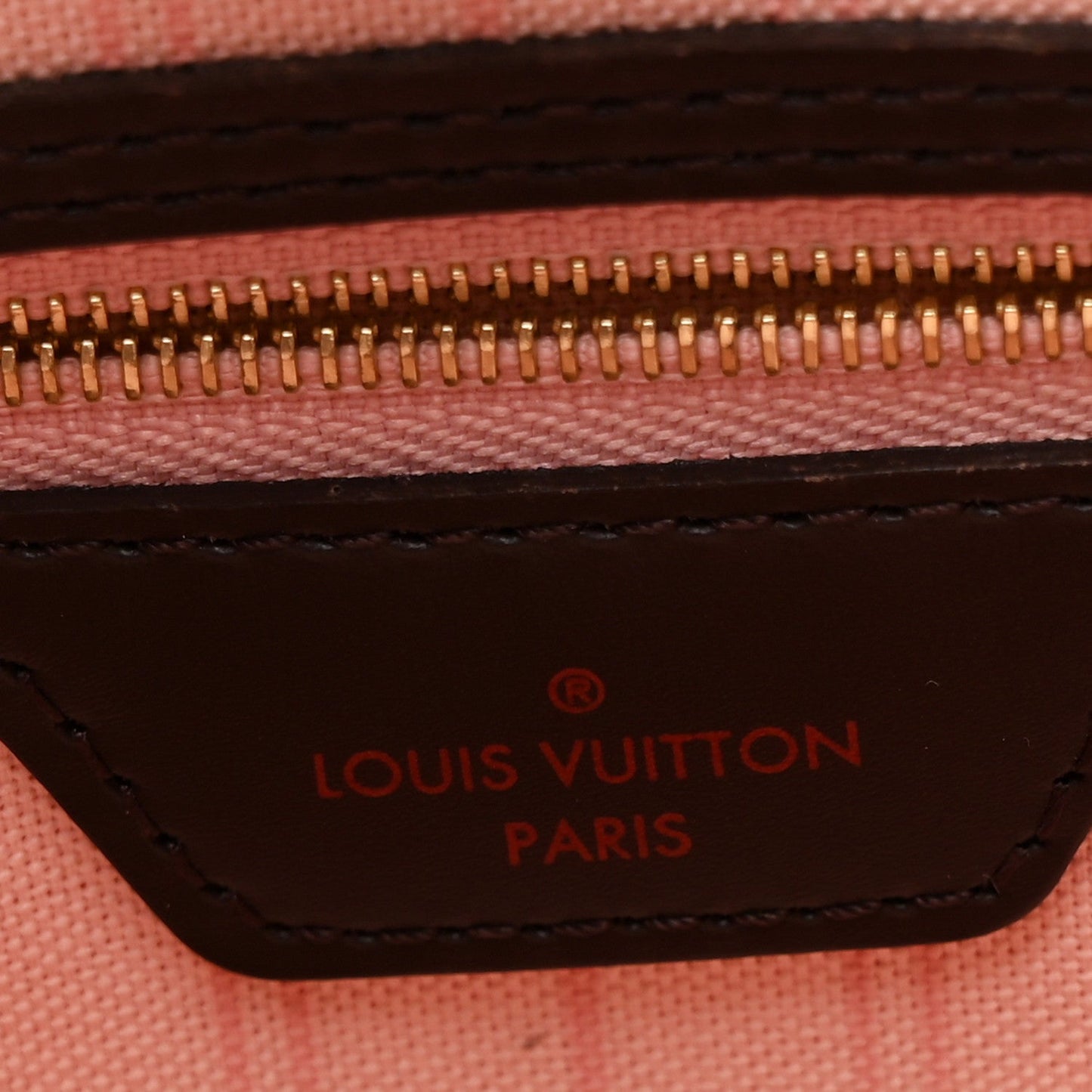 Damier Ebene Neo Neverfull MM Rose Ballerine