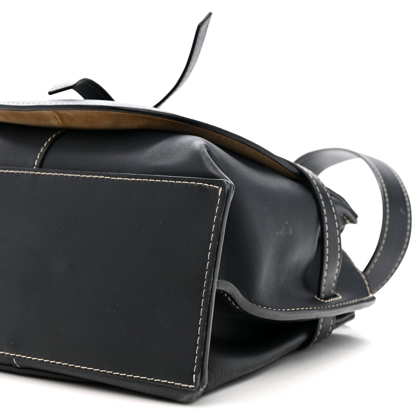 Calfskin Gate Tote Midnight Blue