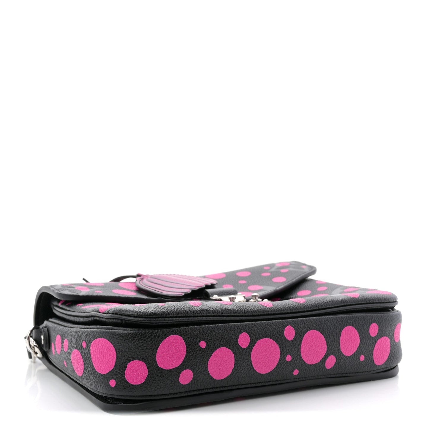 LV x YK Empreinte Monogram Giant Pochette Metis Black Fuchsia