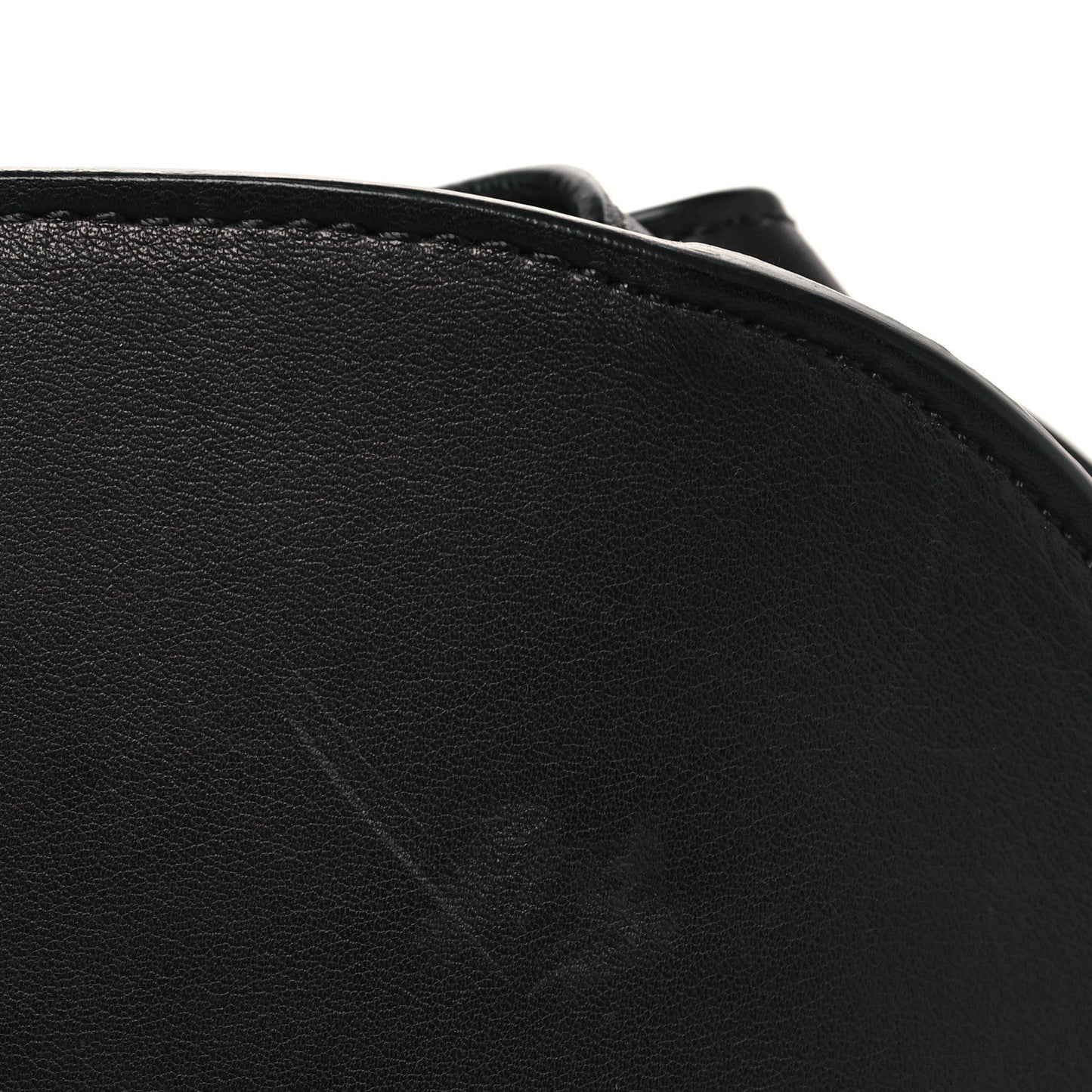 Polished Saddle Calfskin Soft Margaux 17 Black