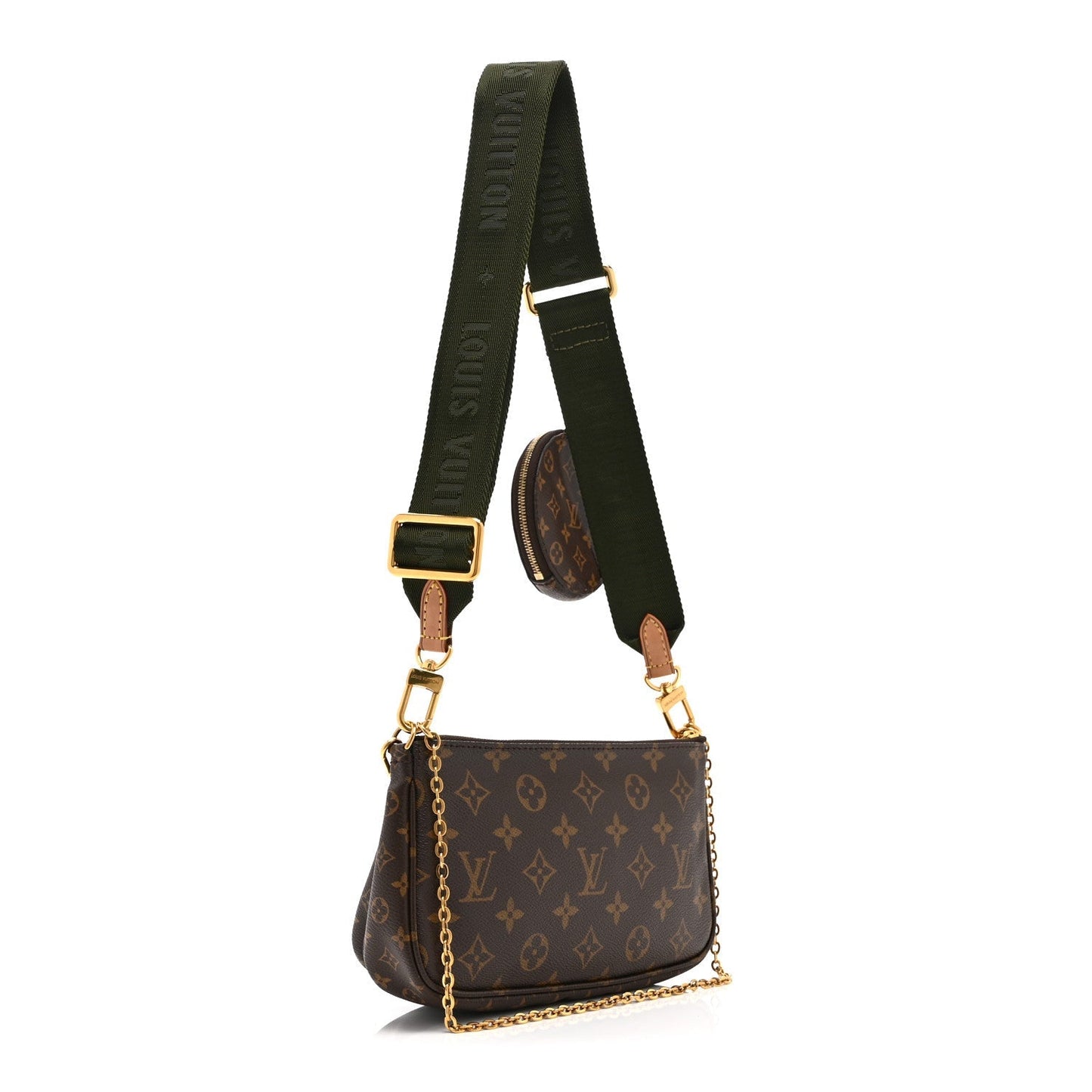 Monogram Multi Pochette Accessories Kaki
