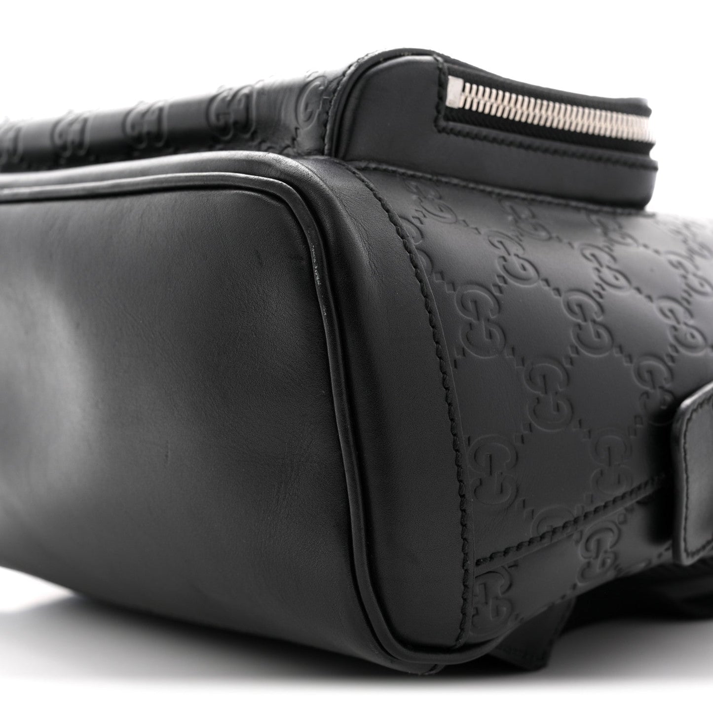 Guccissima Signature Small Day Backpack Black