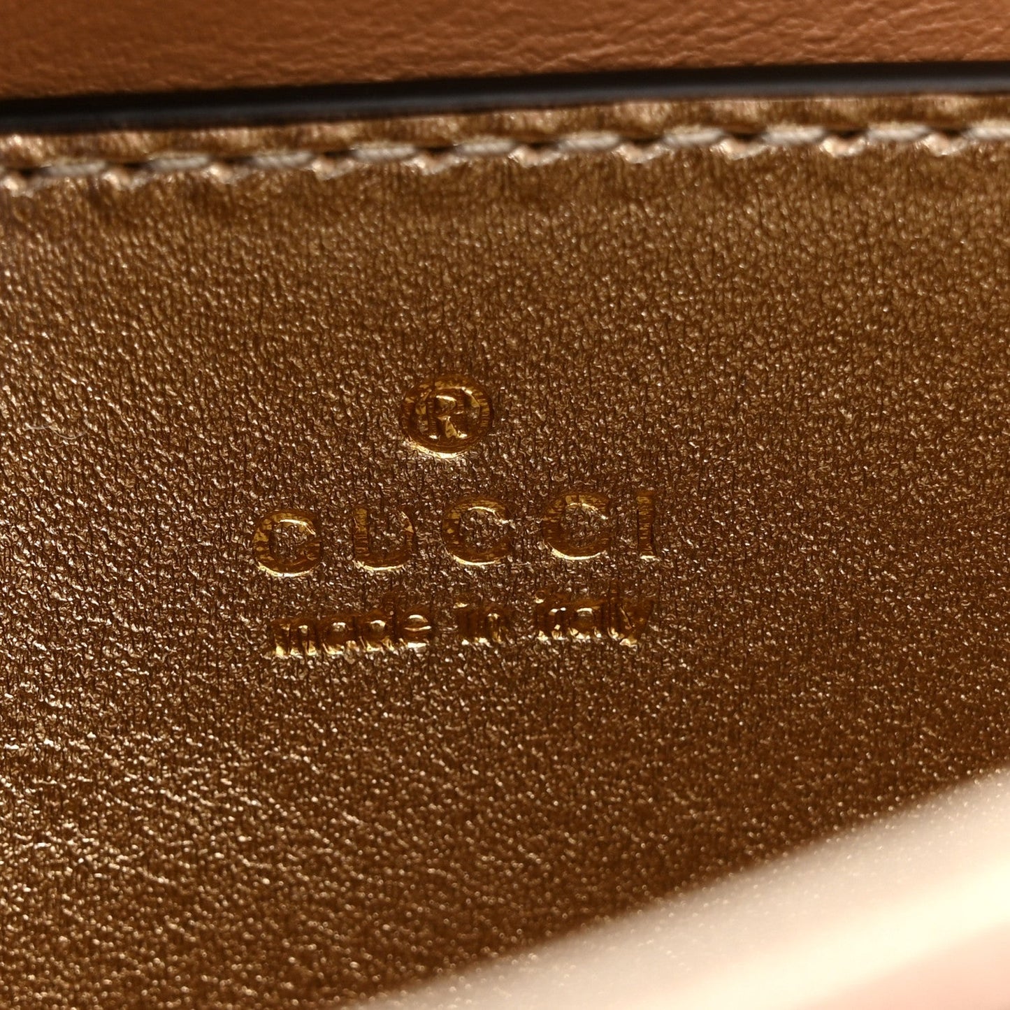 Metallic Faded Nappa Mini Jackie 1961 Copper