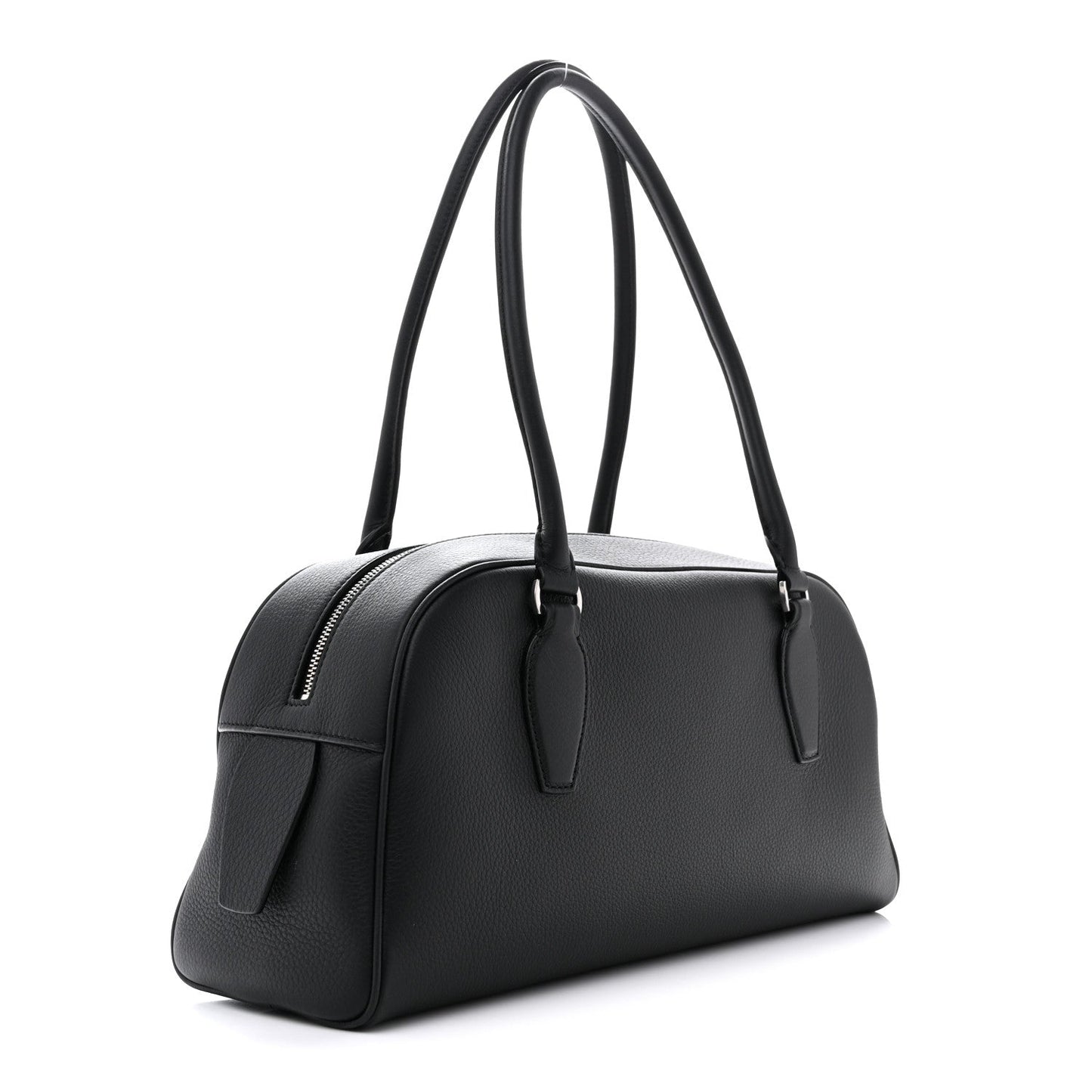Grained Calfskin EW India Black
