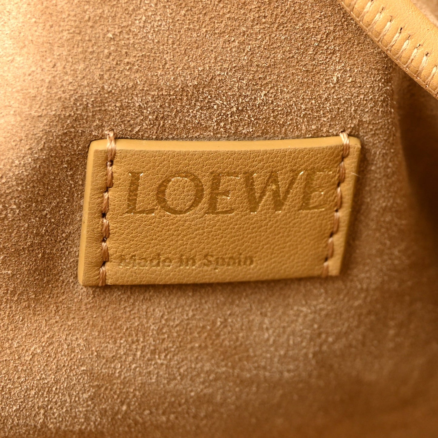 Mellow Nappa Donut Chain Large Flamenco Knot Clutch Sahara