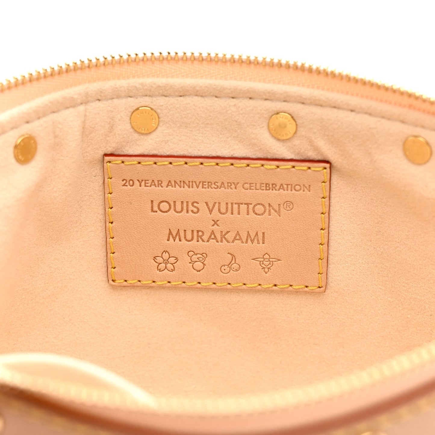LV X TM Monogram Multicolor Pochette Accessories White