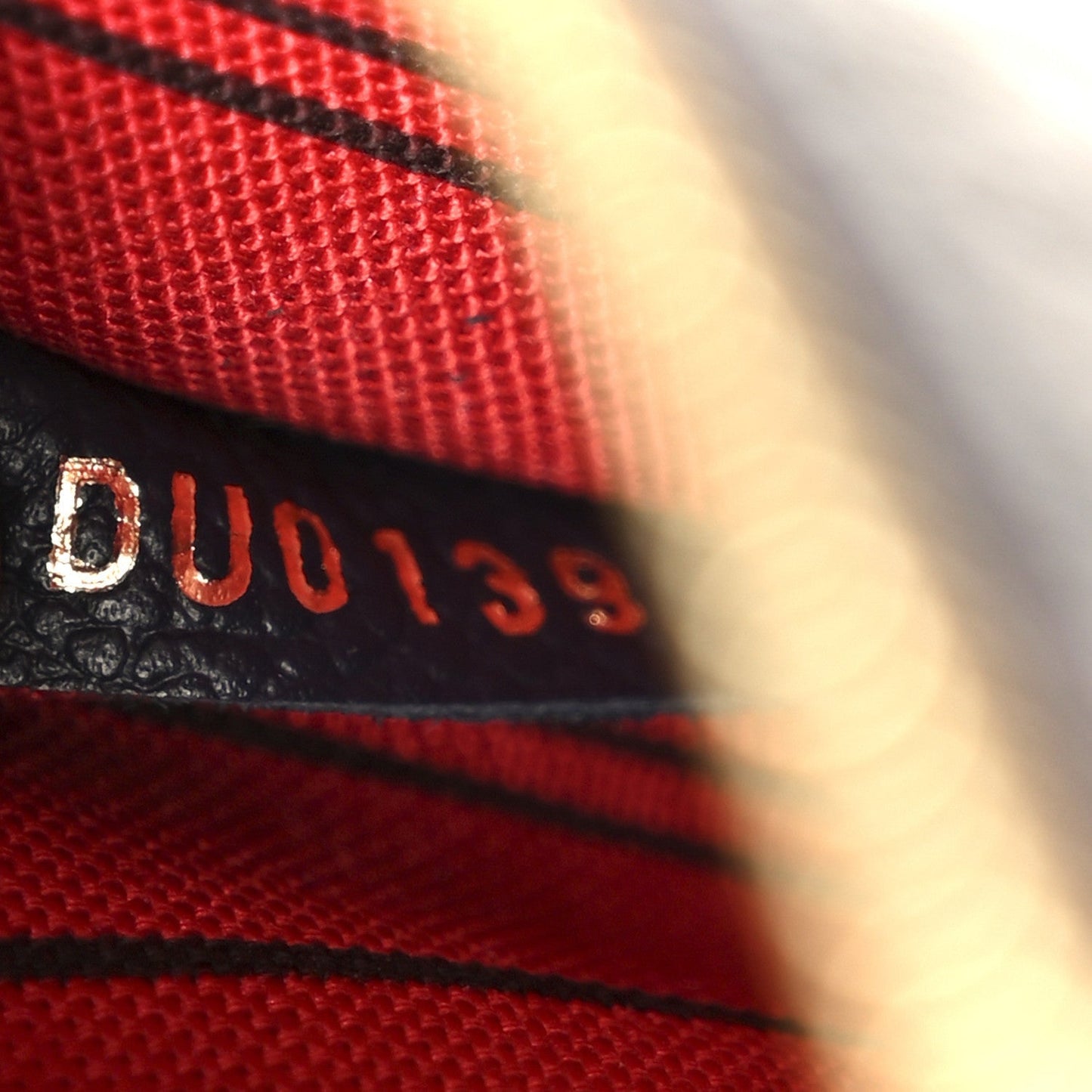Empreinte Pochette Metis Marine Rouge
